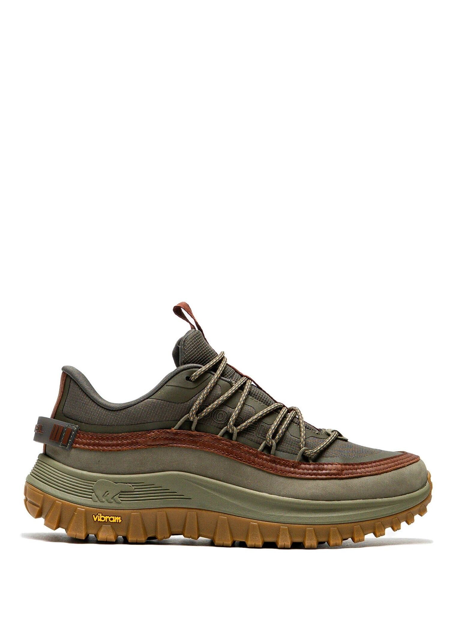 X Barbour Callsign Haki Kadın Deri Ayakkabı