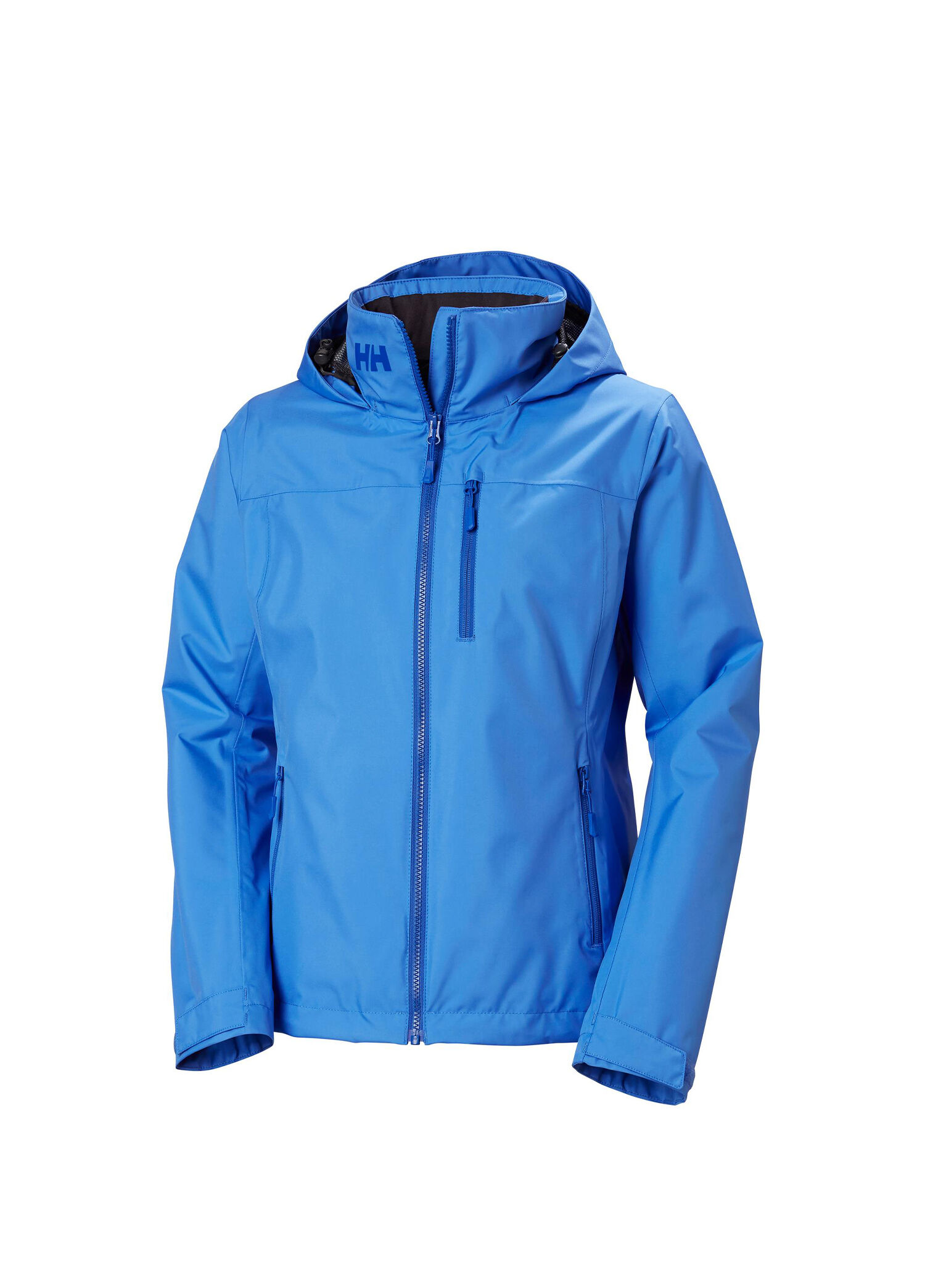 W Crew Hooded Midl 2.0 Ultra Blue Polarlı Kapüşonlu Kadın Spor Ceket