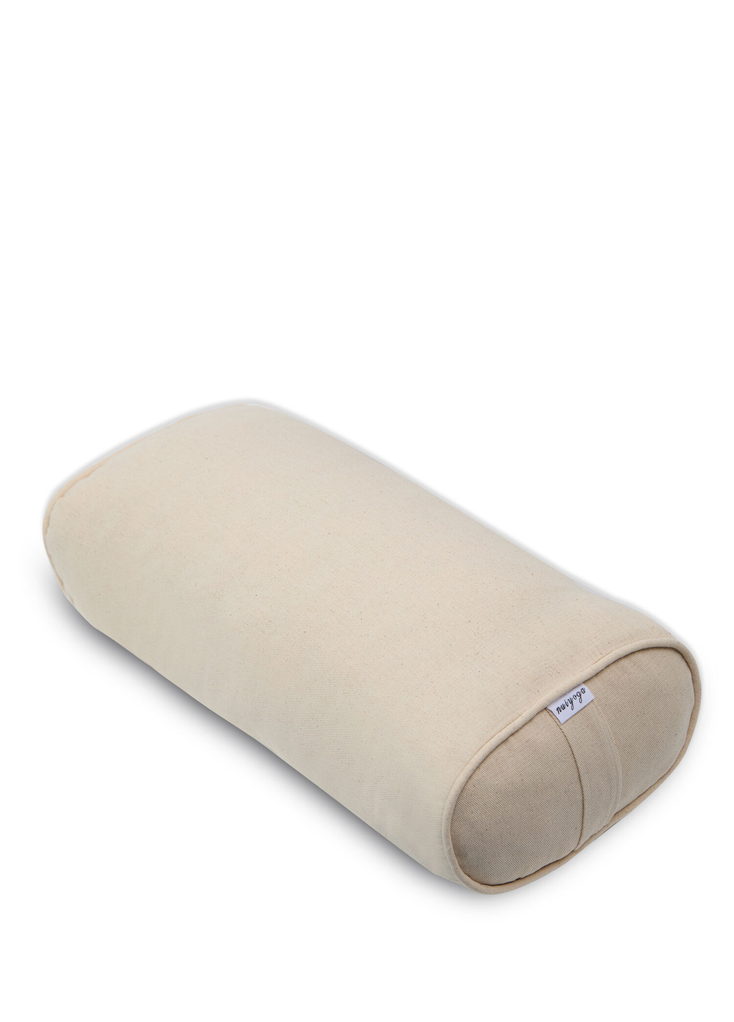 Ekru Mini Bolster Yoga Minderi
