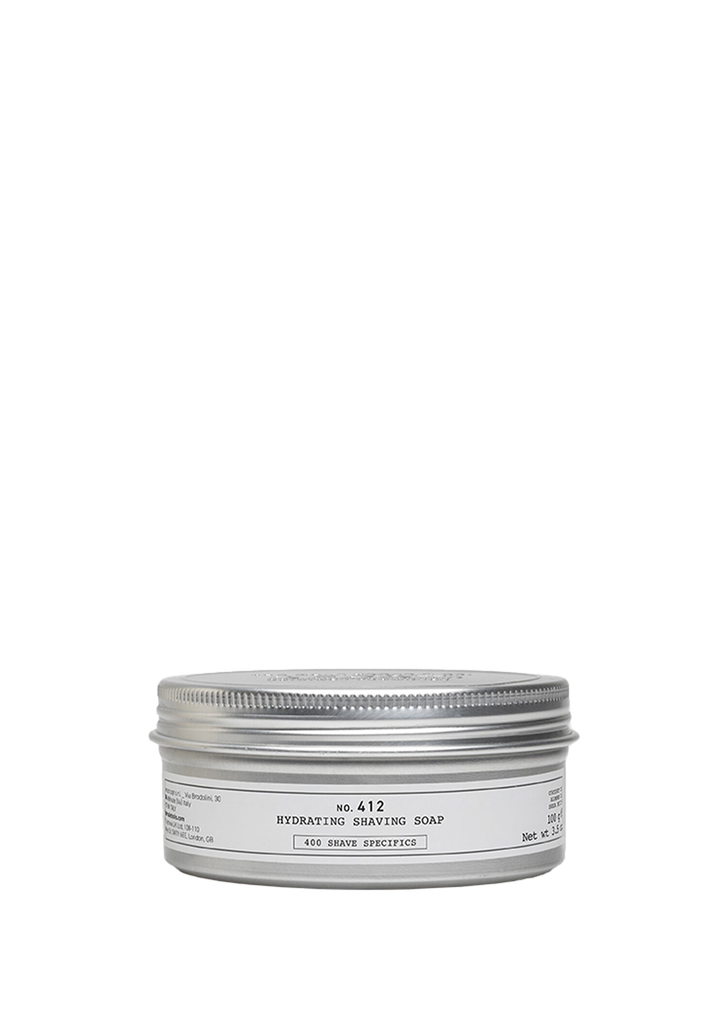 No. 412 Hydrating Shaving Soap Nemlendirici Tıraş Sabunu 100 gr
