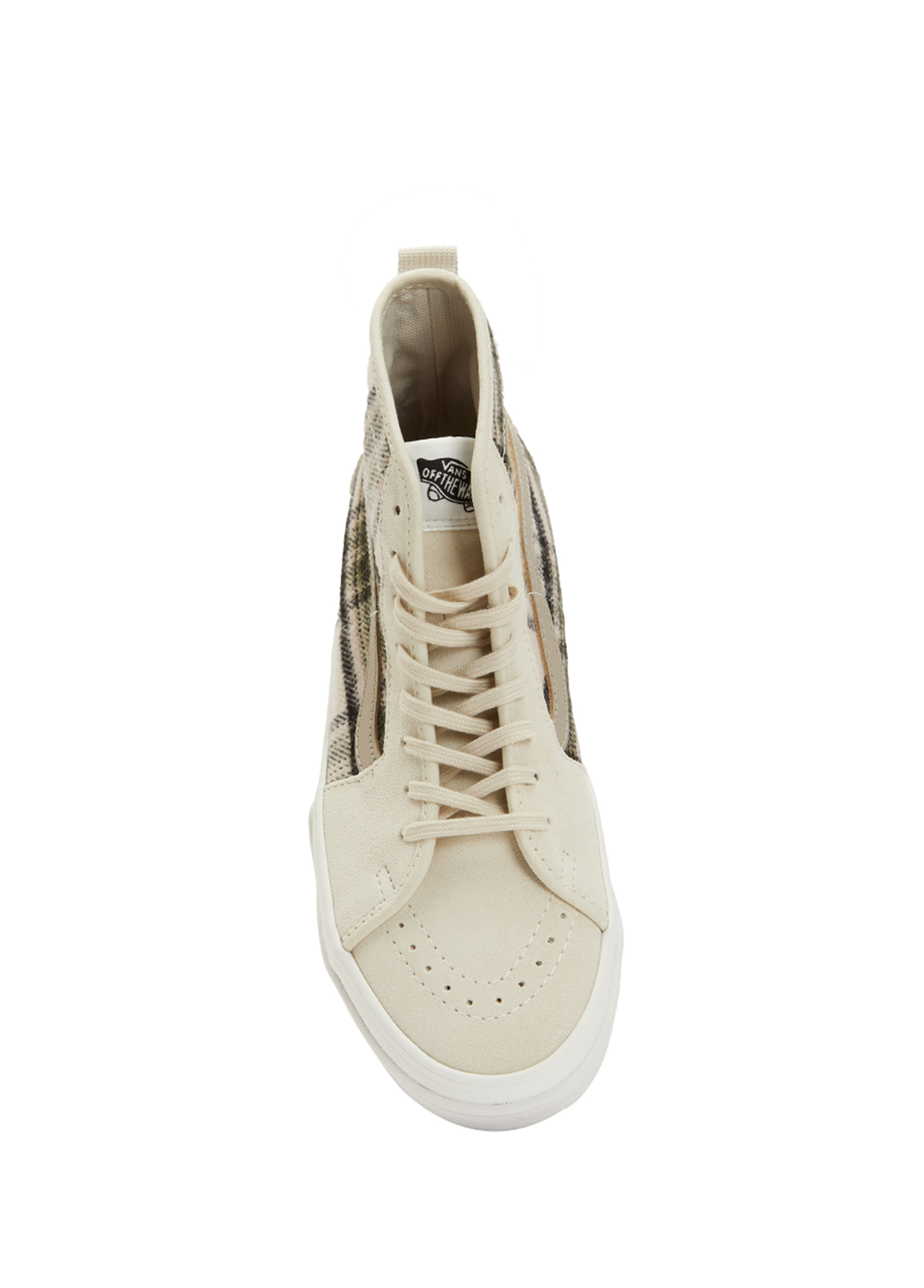 Beymen UA Sentry SK8-Hi WC Bej Ekoseli Kadın Sneaker. 4 Beymen UA Sentry SK8-Hi WC Bej Ekoseli Kadın Sneaker. 4