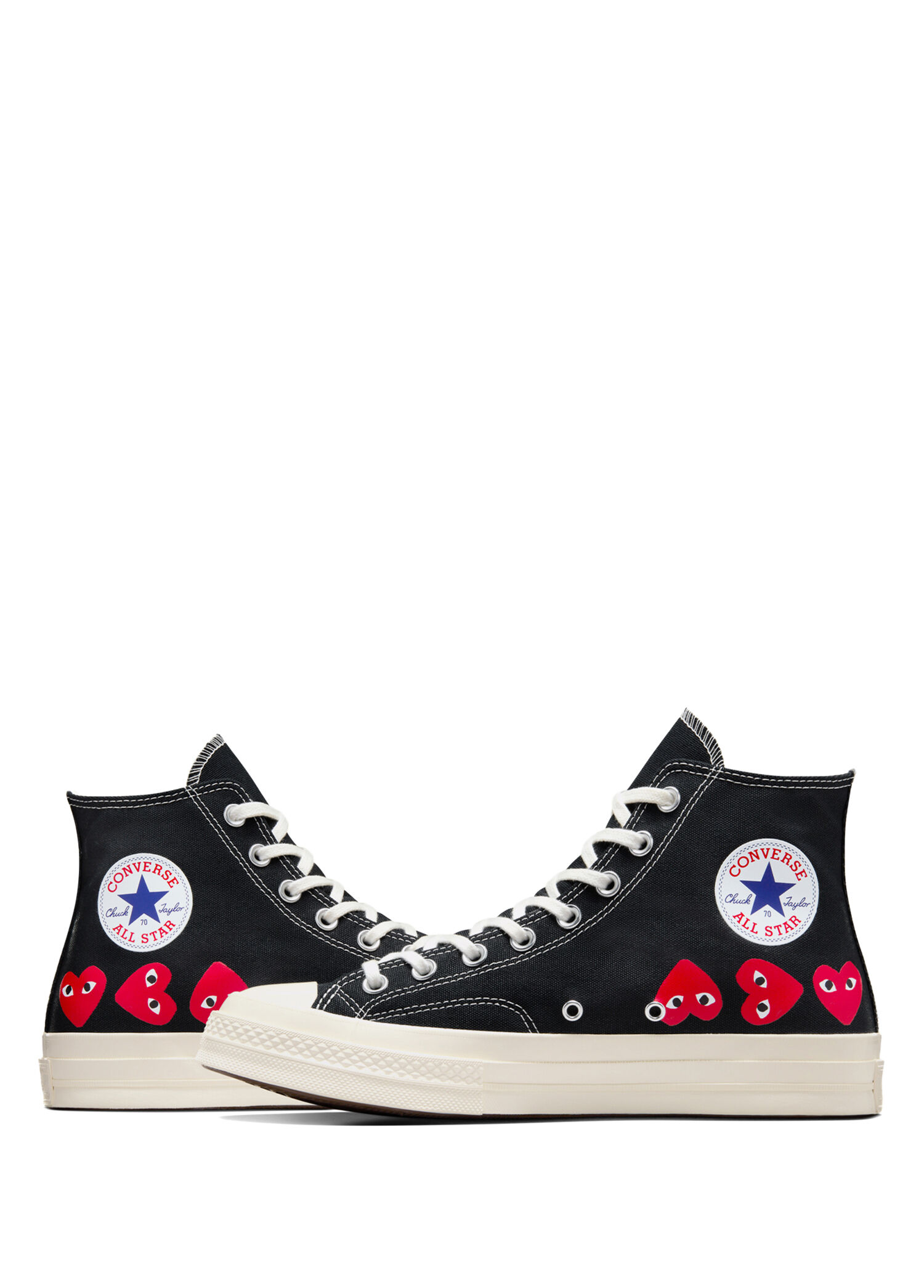 Converse Siyah Erkek Converse X Comme Des Garçons Play Chuck 70