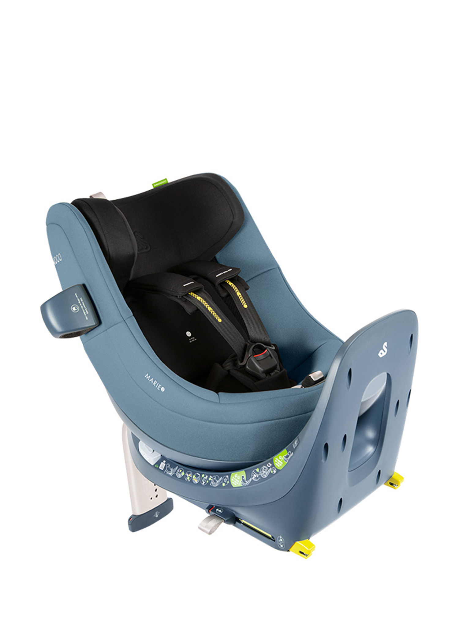 Marie3 İsofix'li 360° Dönebilen 0-18 kg Blueberry Bebek Oto Koltuğu