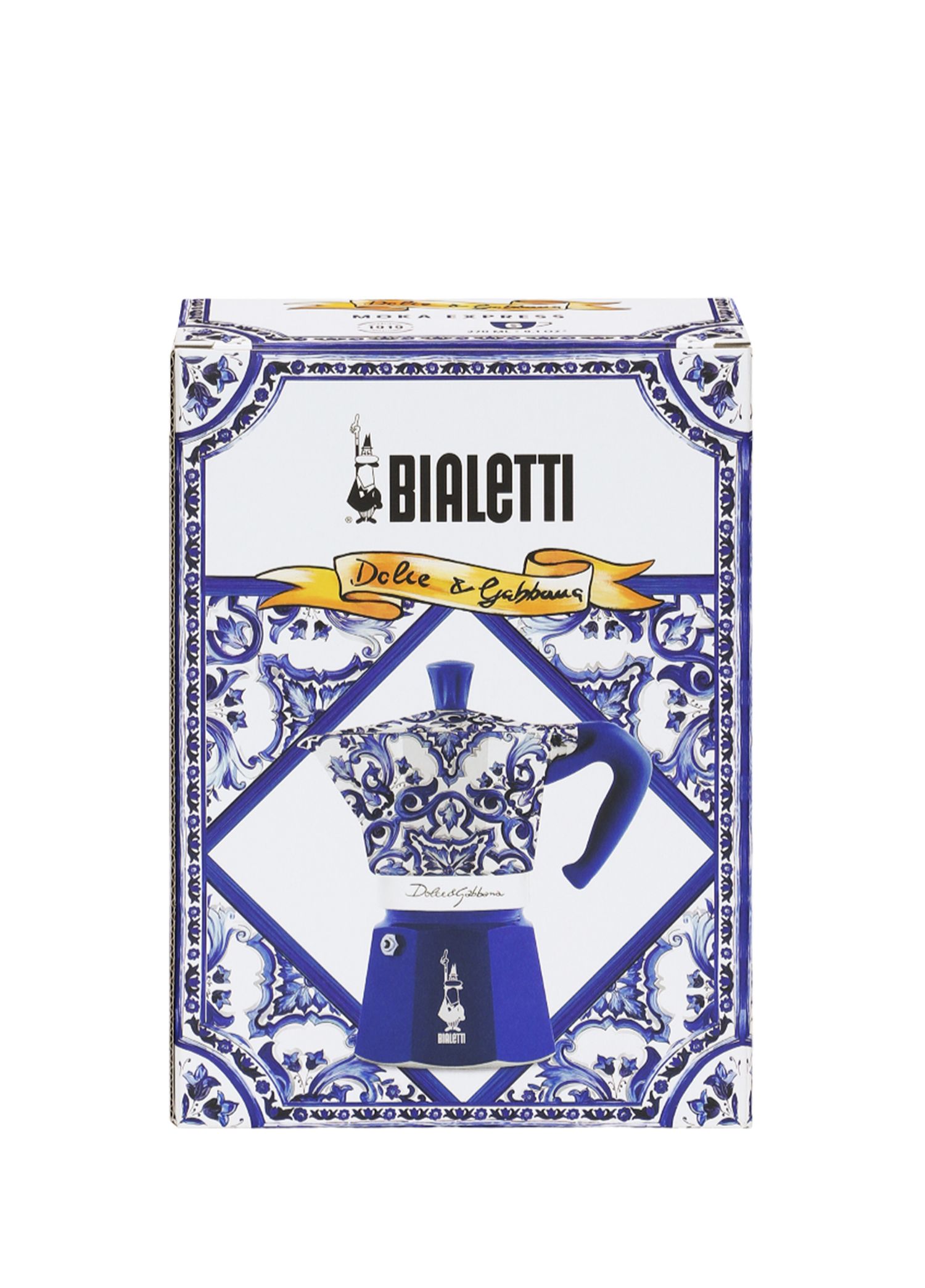Bialetti - Dolce Gabbana Akdeniz Mavisi 3 Cup Moka Express - Mavi