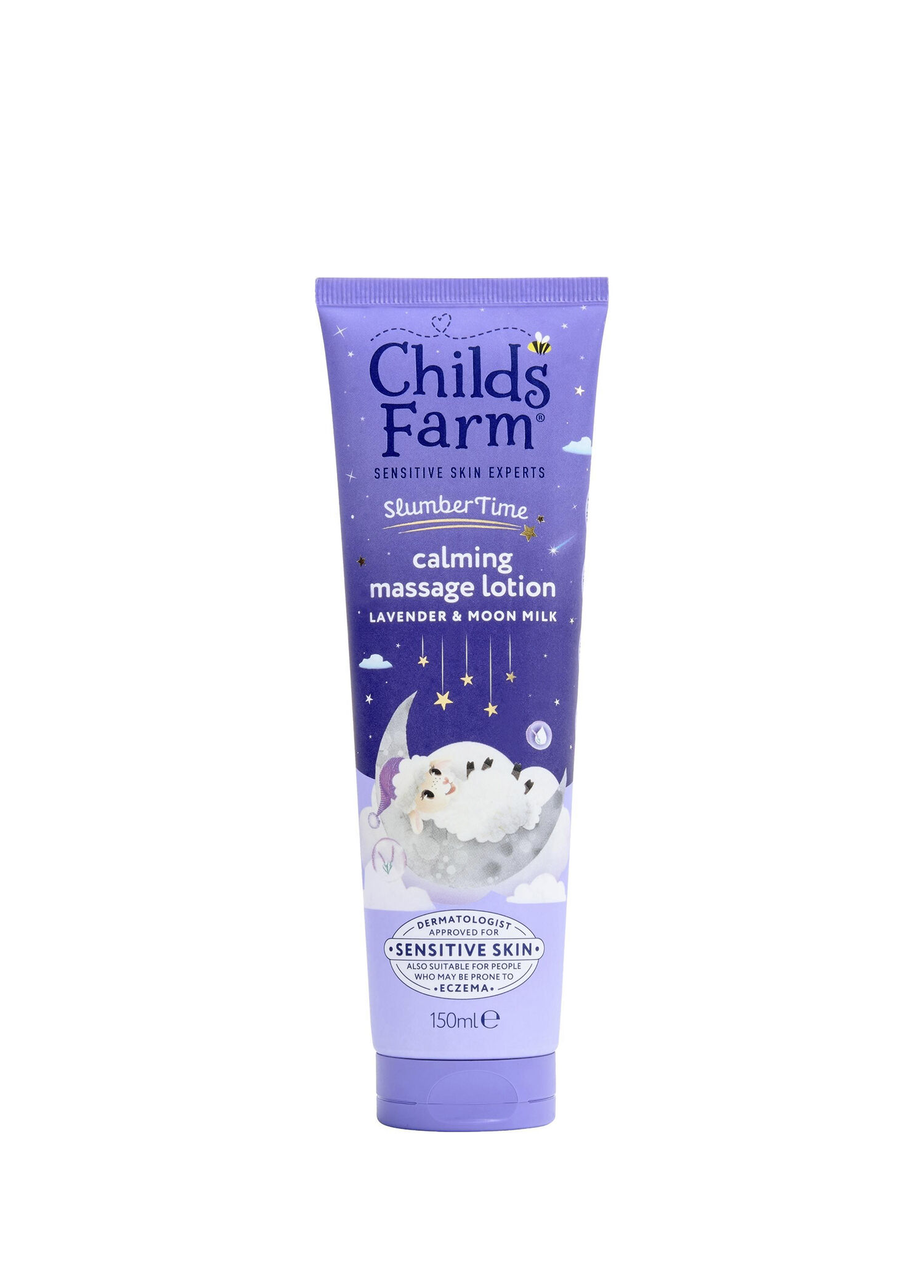 Lavender Moon Milk Calming Massage Lotion Lavanta Ay Işığı Sütü Rahatlatıcı Bebek Masaj Losyonu 150 ml