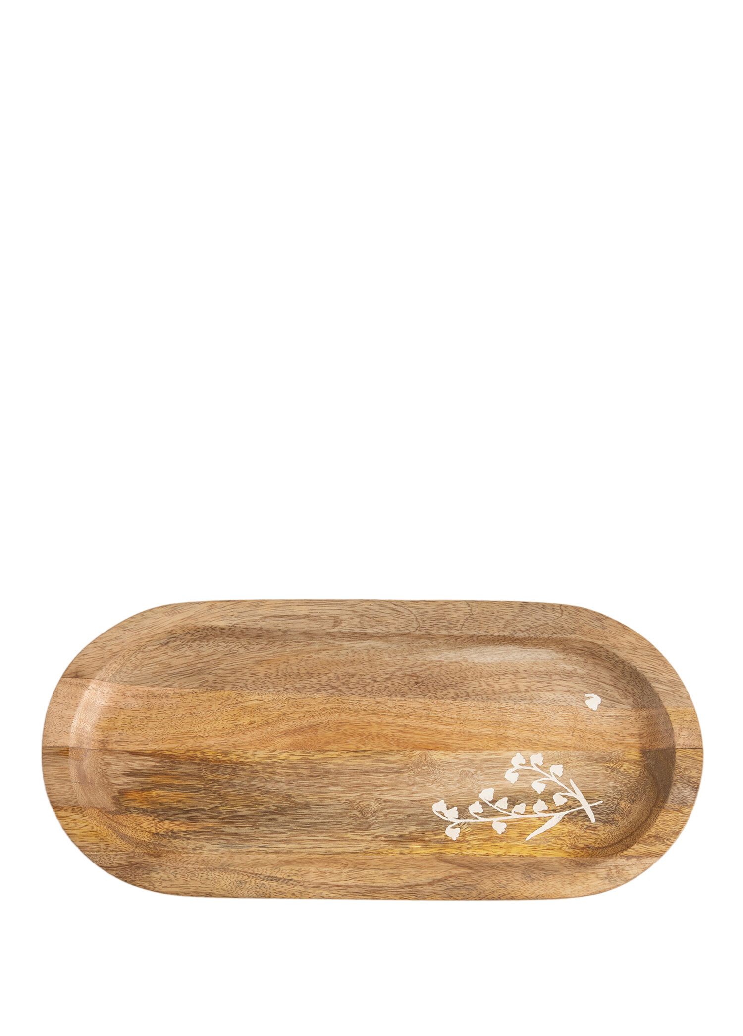Fuchsia Natural Mango Ağacı Sunum Kasesi 36 x 16,5 cm