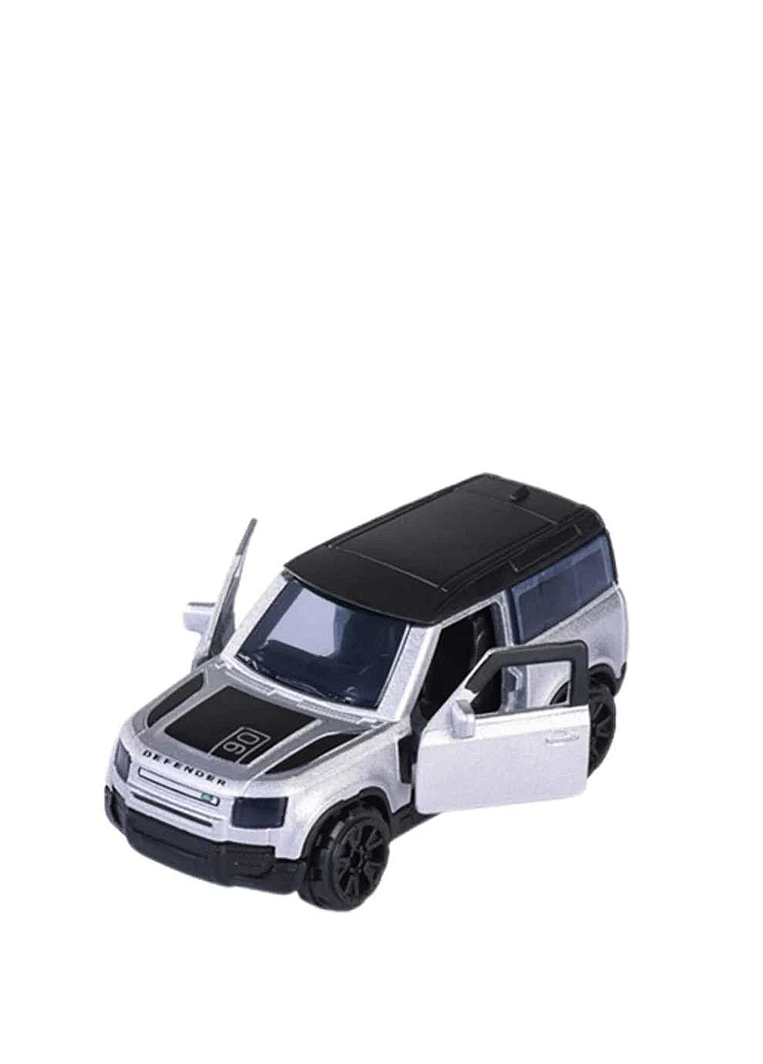 Showroom Premium Araçlar 1:64 Land Rover Defender 90 Silver Oyuncak Model Araba