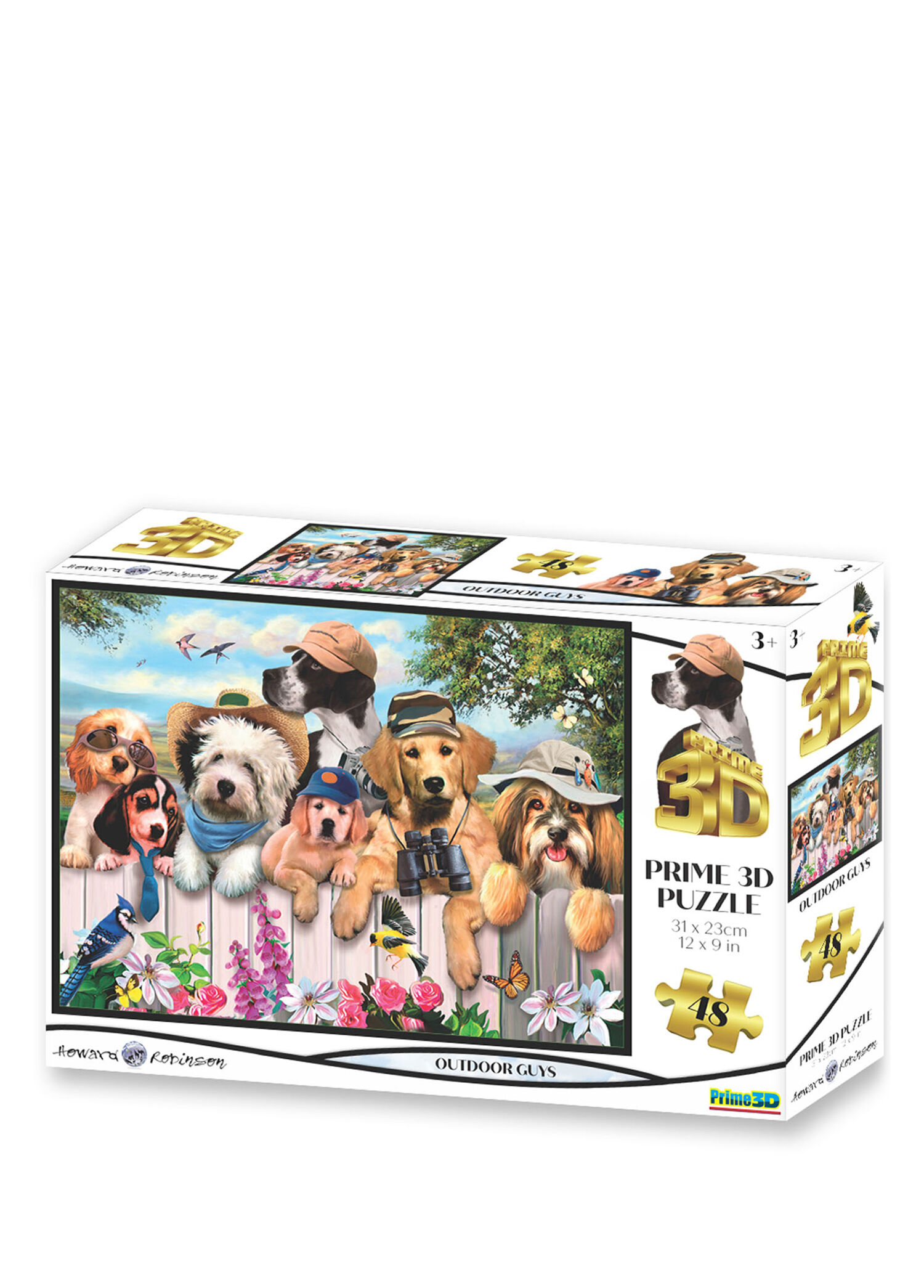 Açıkhava Arkadaşları Selfie 48 Parça 3D Puzzle