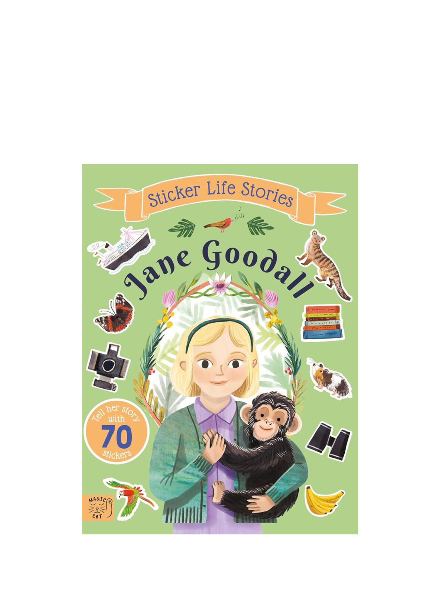 Jane Goodall Çocuk Yabancı Dil Akitivite Kitabı