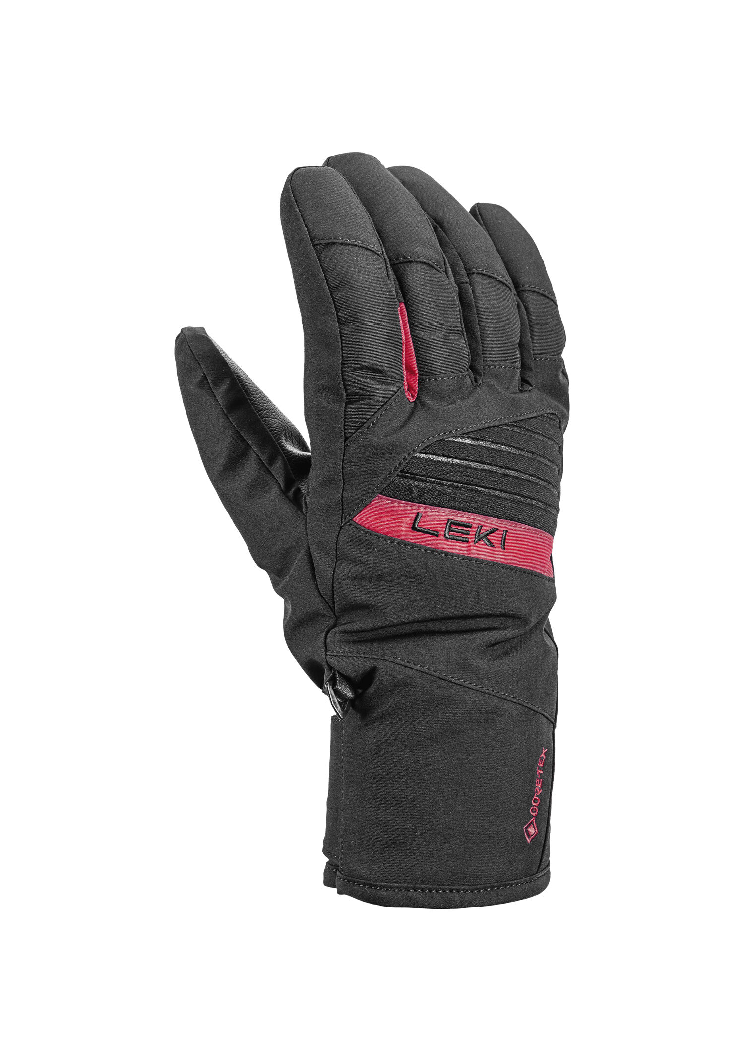 HS Space GTX Siyah Kırmızı Unisex Kayak Eldiveni