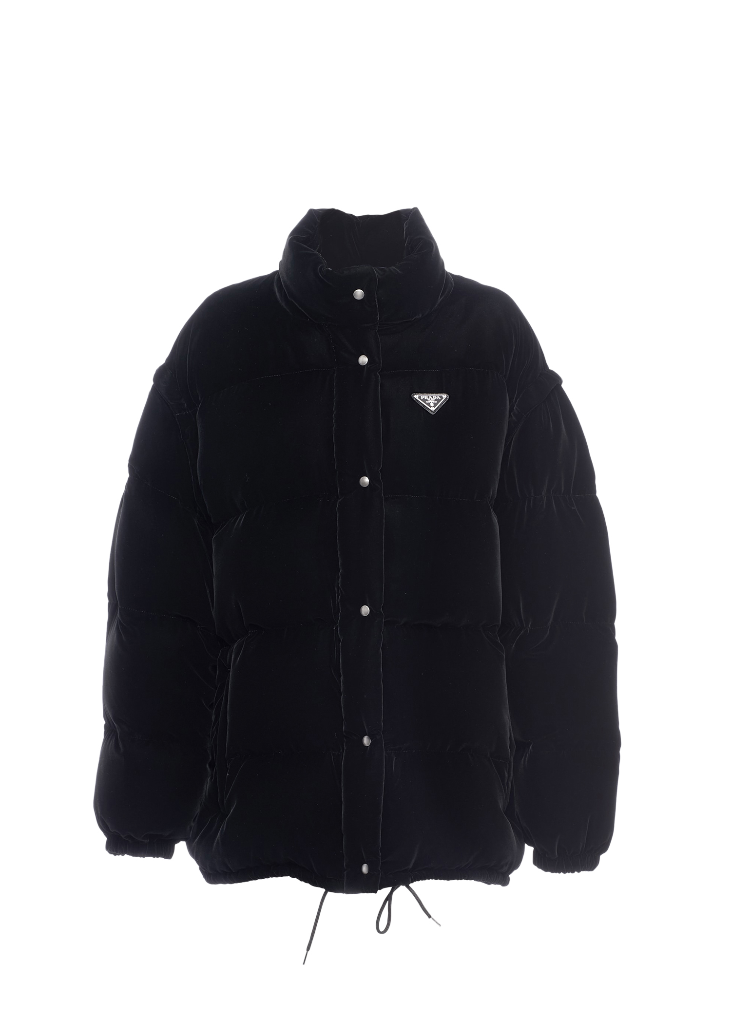Prada - Double-Sided Velvet Puffer Jacket