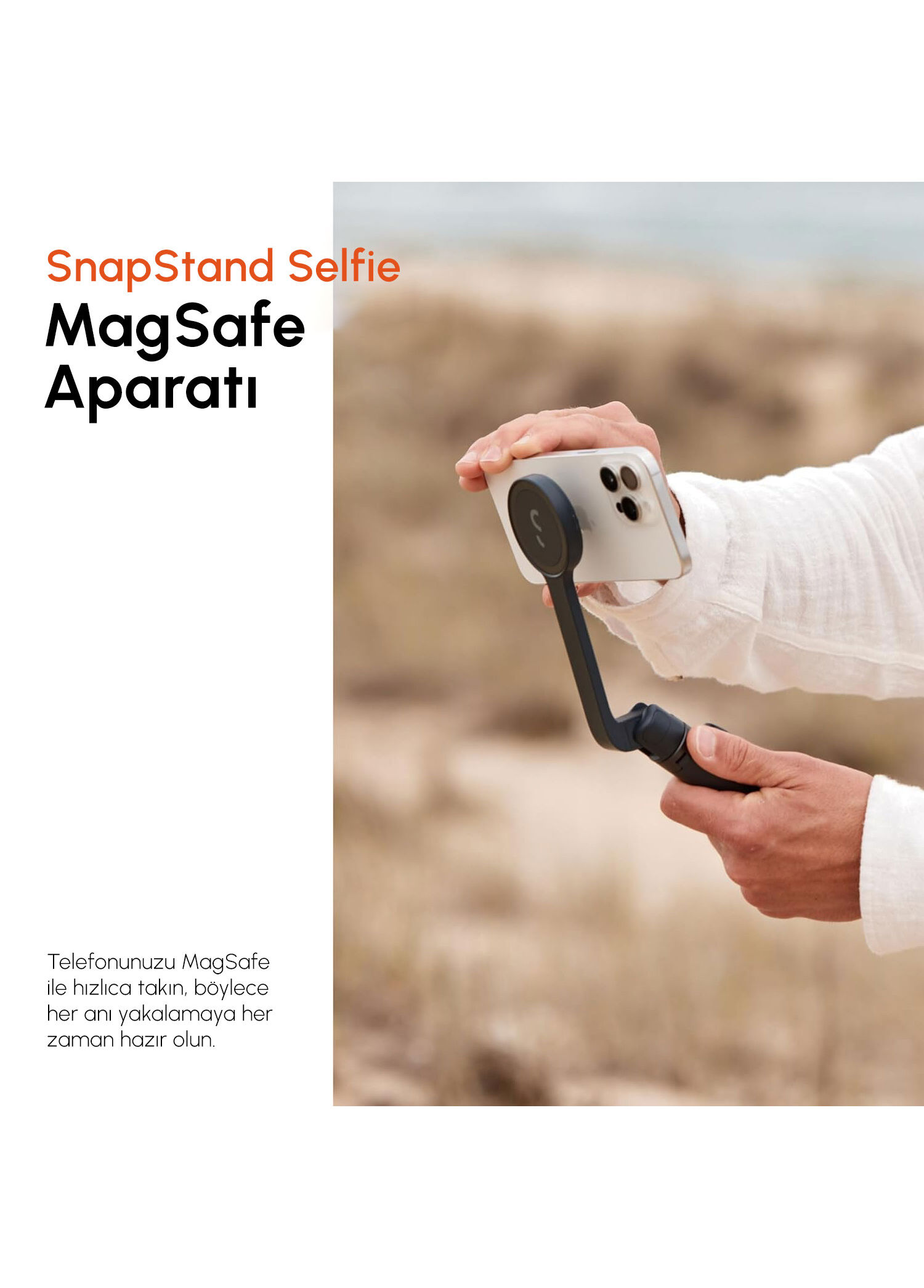 ShiftCam - SnapStand Tripod Kompakt Katlanabilir ve Uzatılabilir