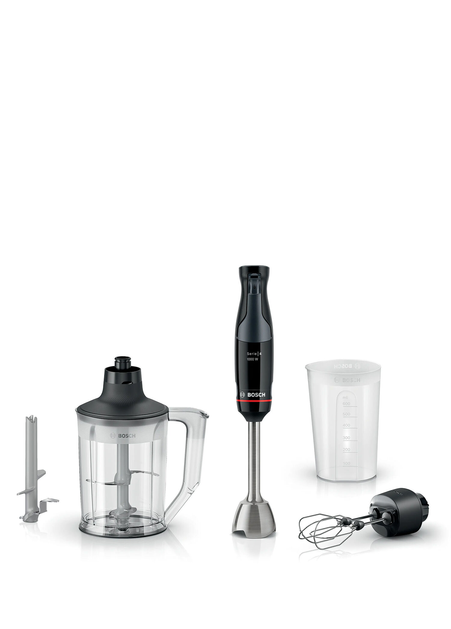 Serie 4 ErgoMaster Siyah Antrasit 1000 W El Blenderı MSM4B654