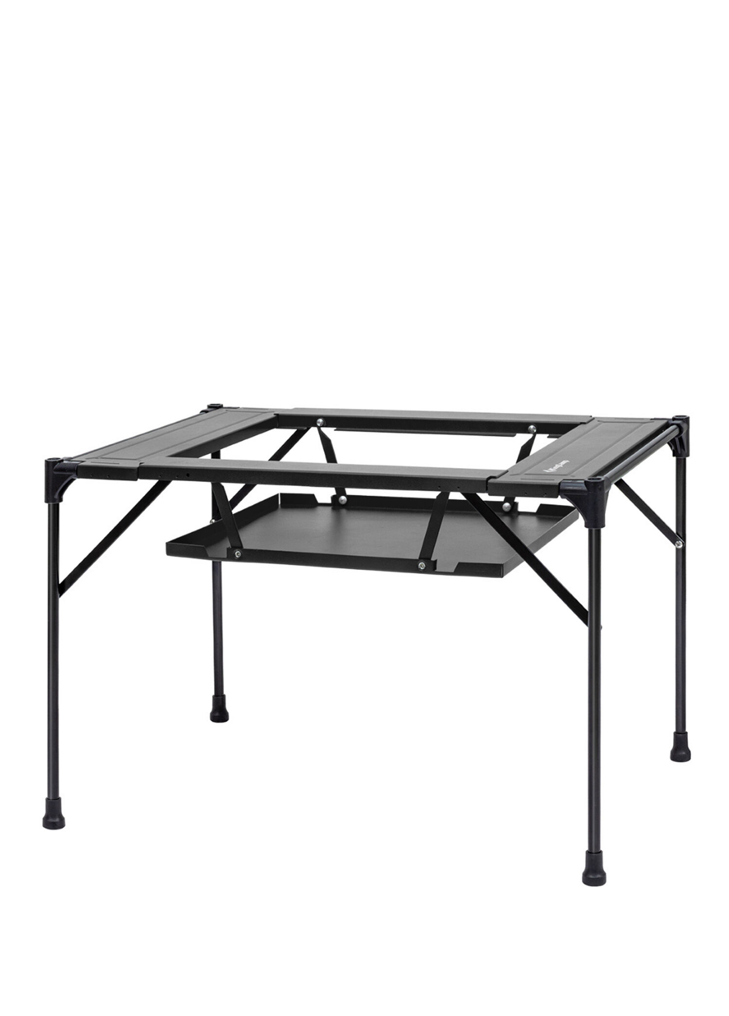 Loes Ultralight Black Alüminyum Midi Katlanır Kamp Masası