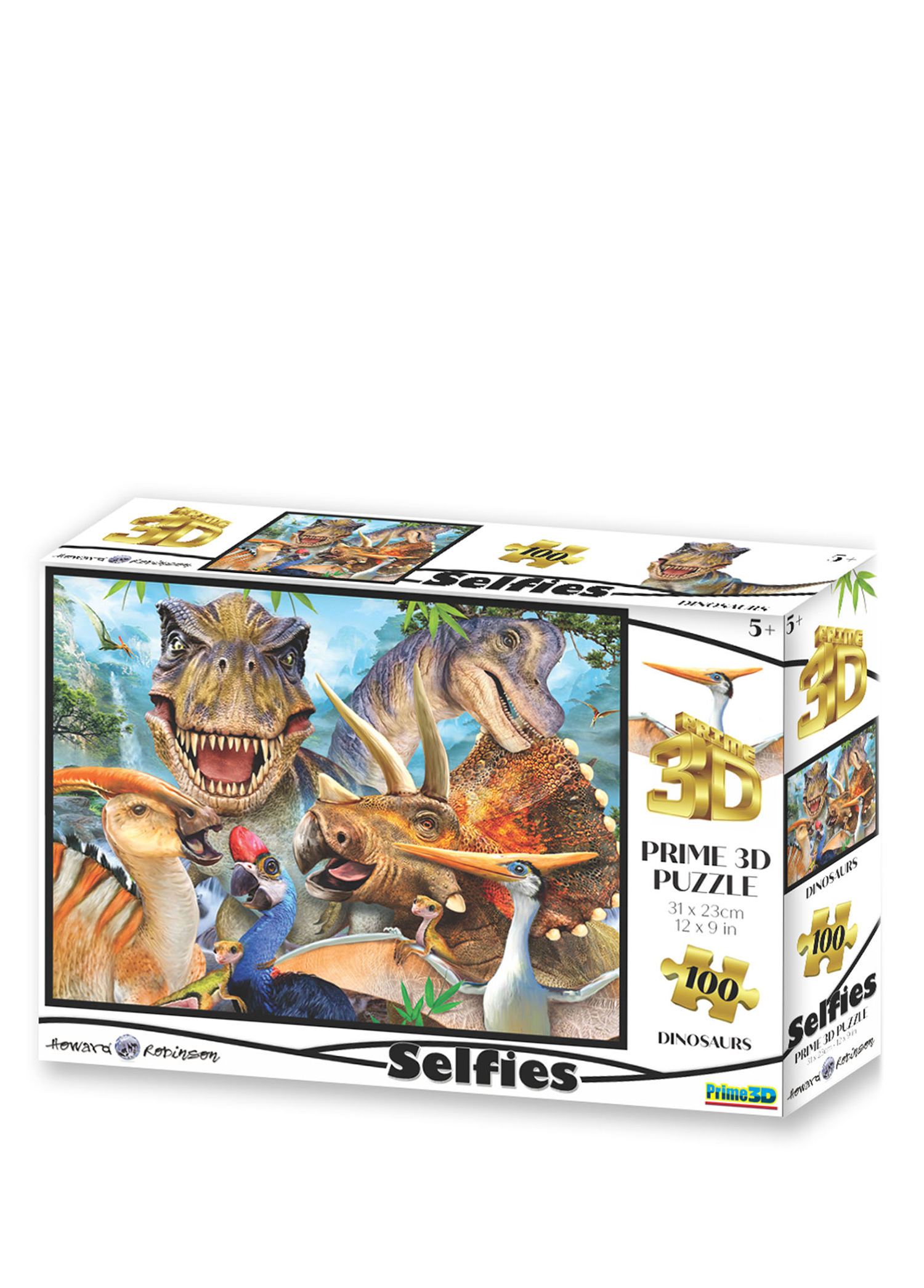 10602 Dinozor Selfie 100 Parça Puzzle