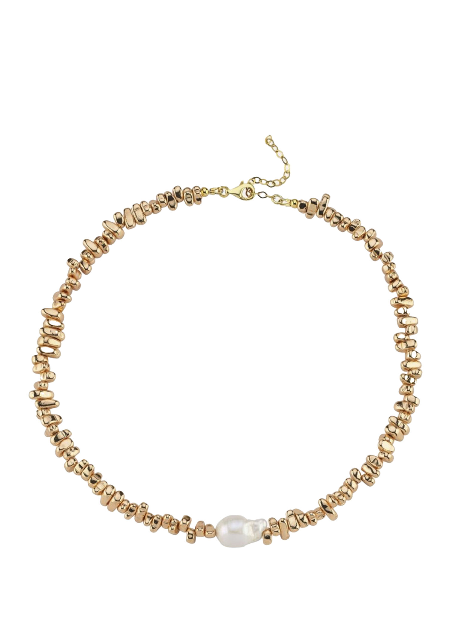 Linya Jewellery Gold Kadın Sirius Barok İncili Kadın Gümüş Kolye ...