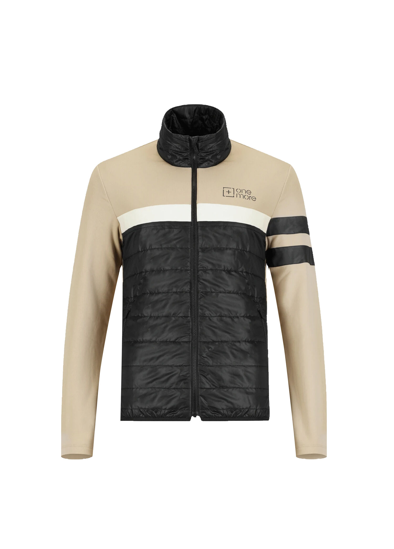 611-Ultralıght Paddedtech Sweater Siyah Bej Erkek Sweatshirt