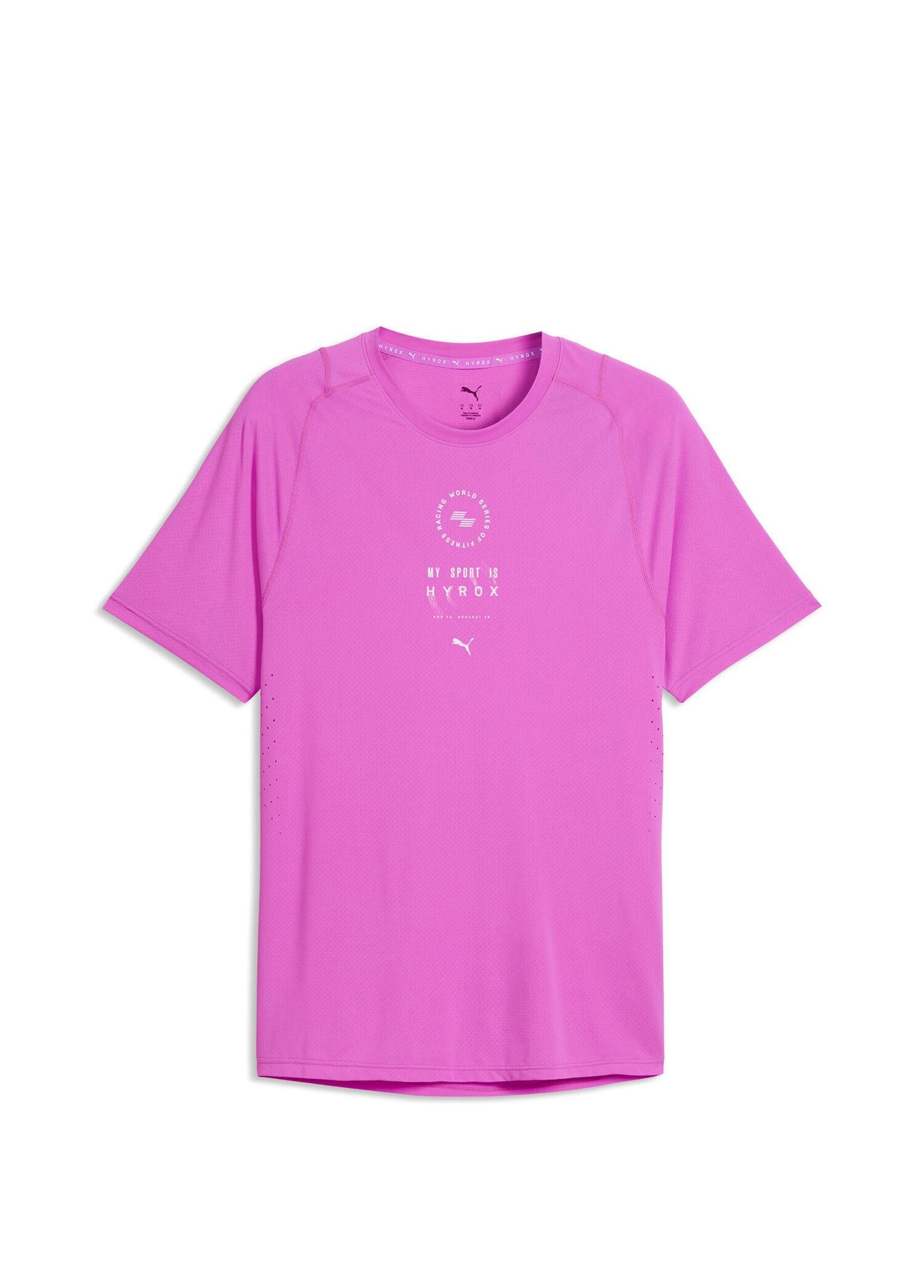Puma x Hyrox Dryelite Electric Orchid Kısa Kollu Erkek Antrenman T-shirt