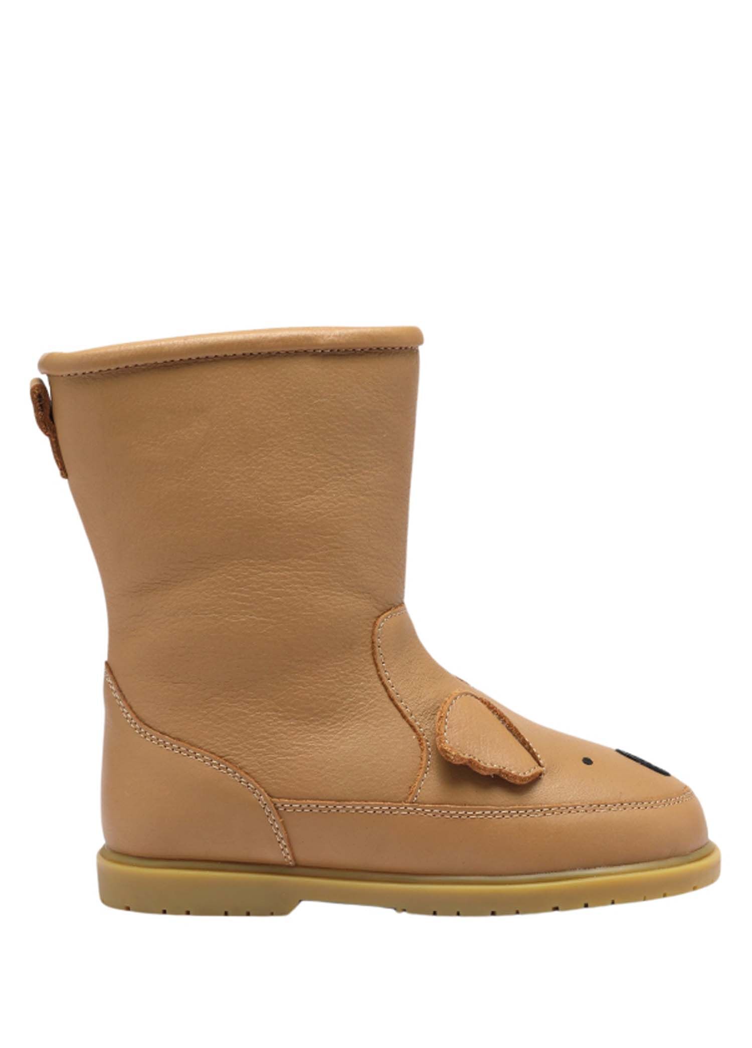Wadudu Classic Kahverengi Unisex Çocuk Deri Bot