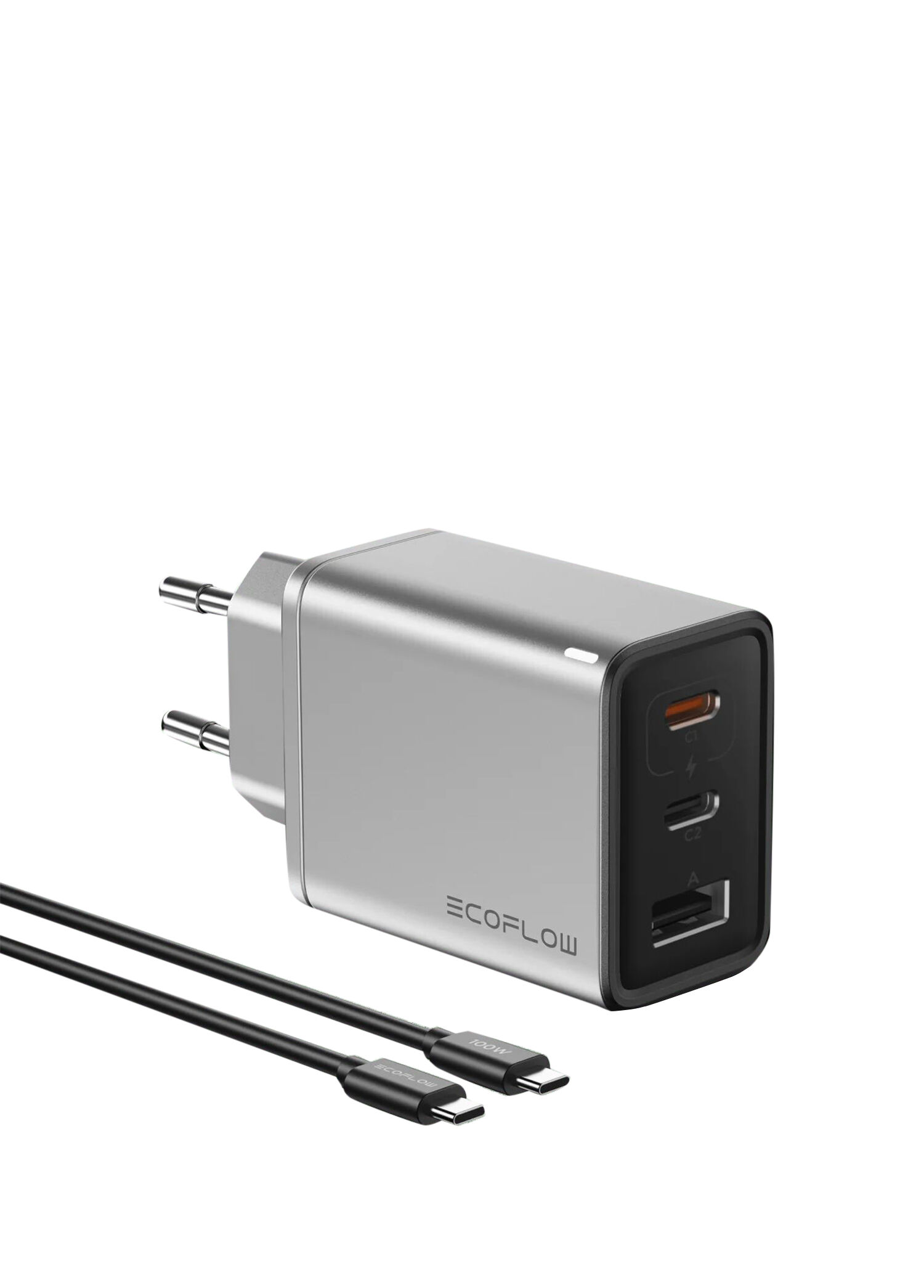 Rapid 65W GaN Gri Şarj Cihazı