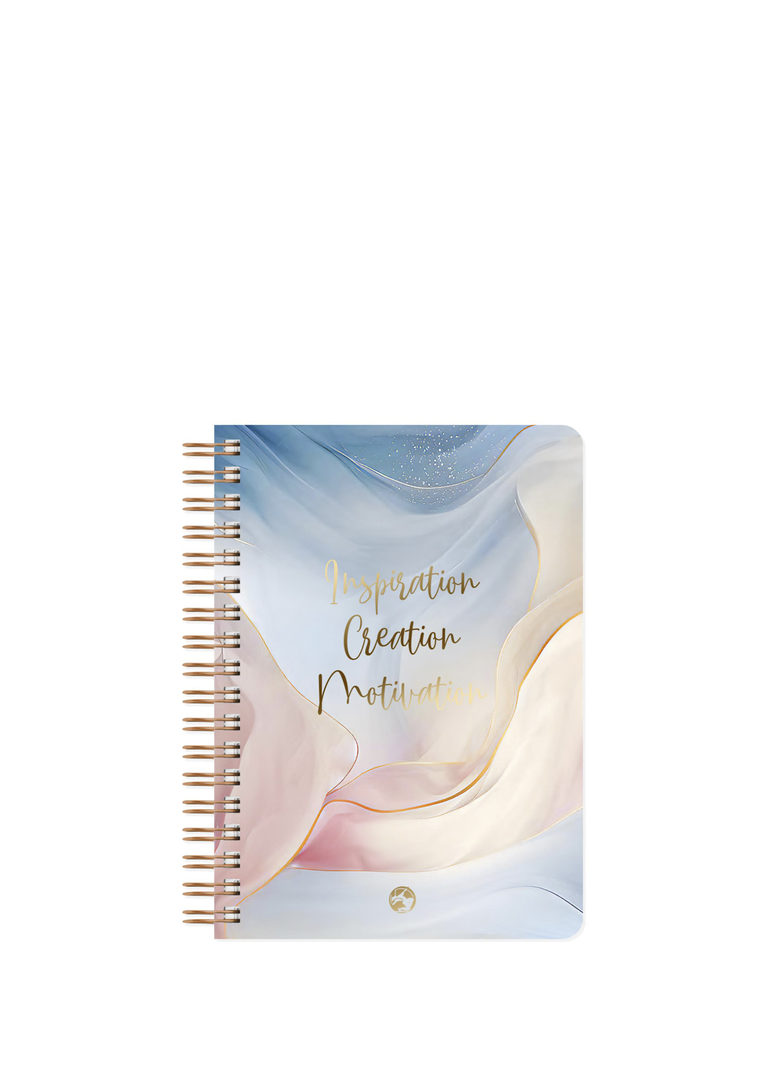 Marble Inspiration Kareli Spiralli Defter