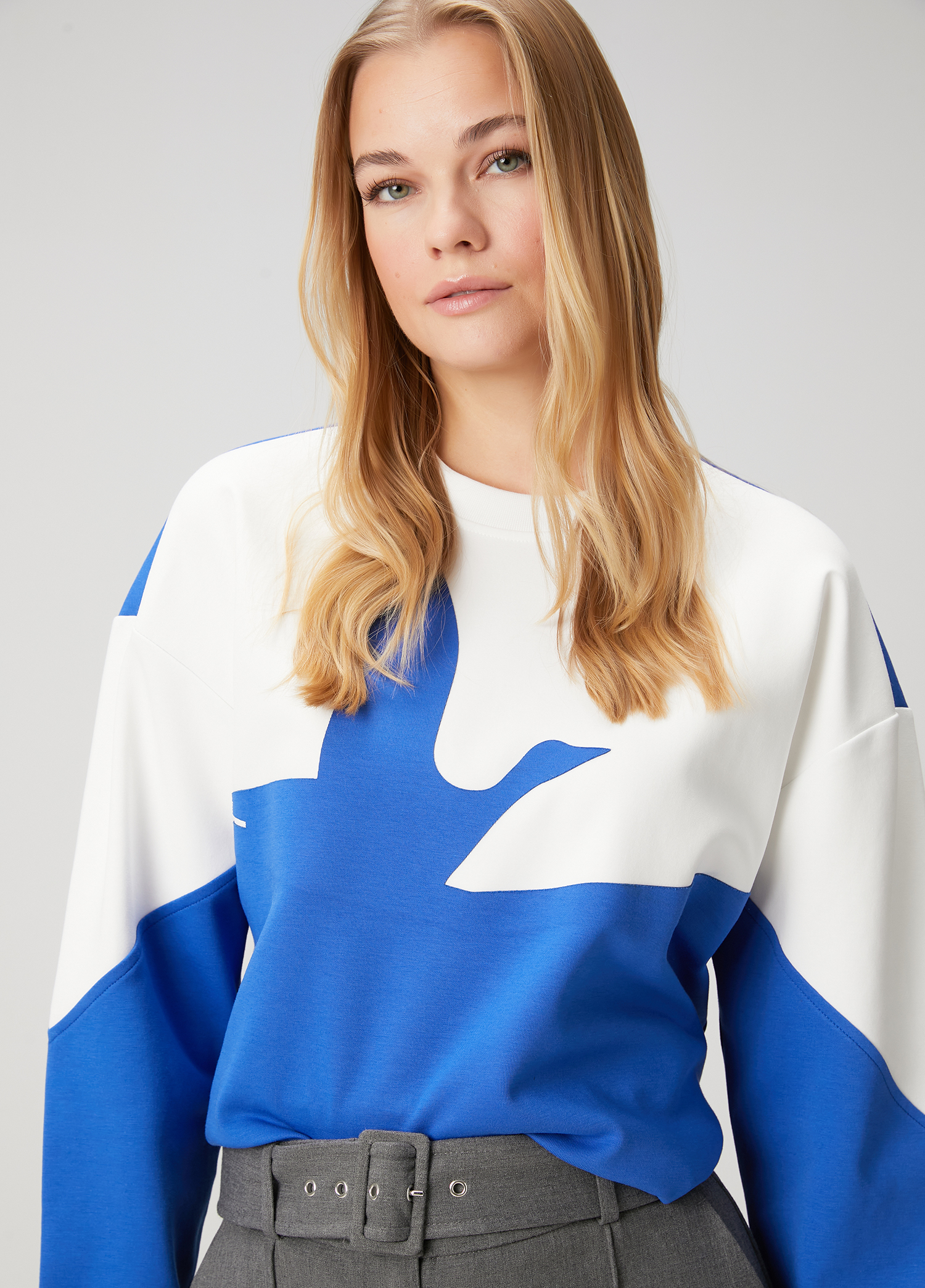 Beymen Club Kobalt Kadın Kobalt Dev Kaz Logolu Sweatshirt 1840783