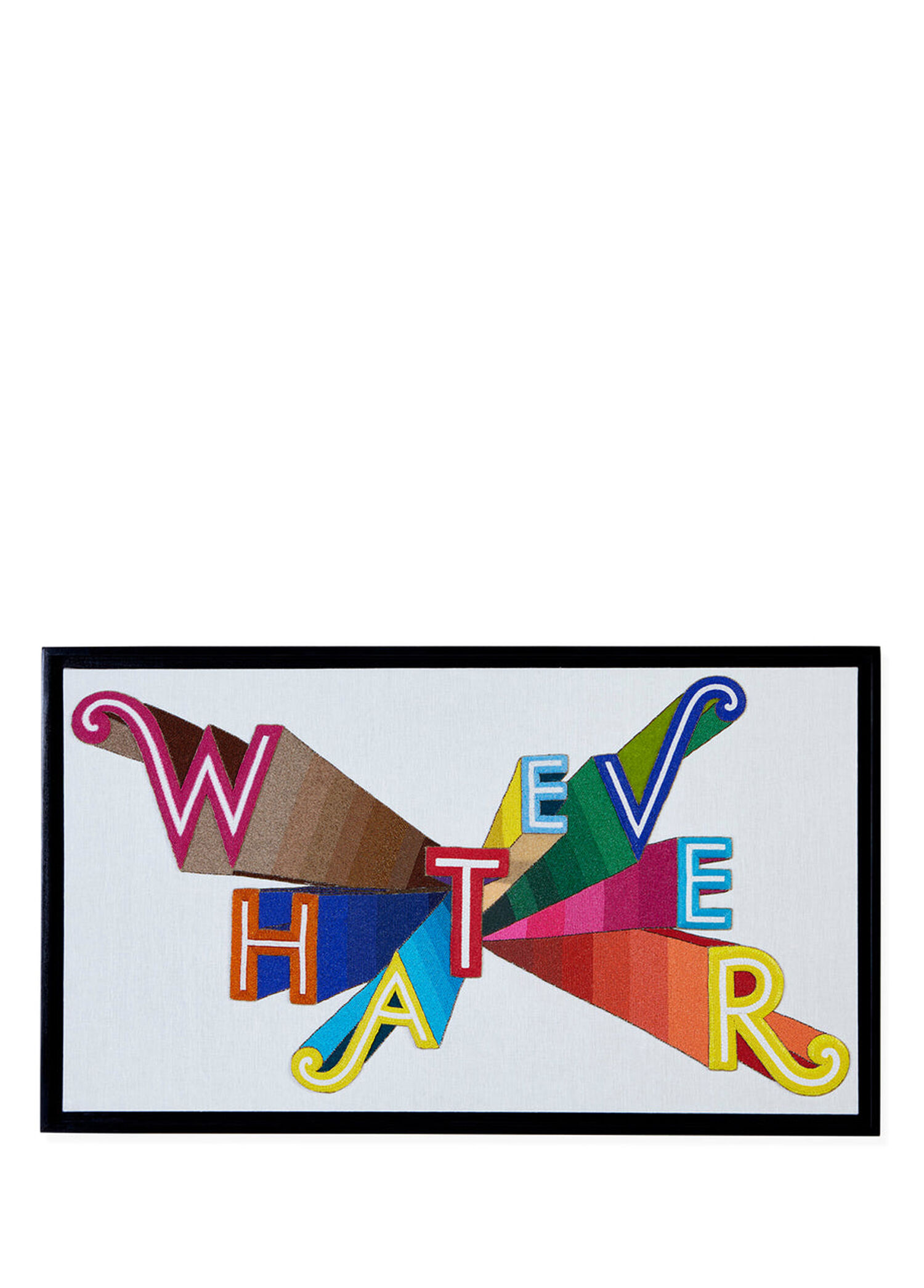 Whatever Beaded Çok Renkli Duvar Süsü