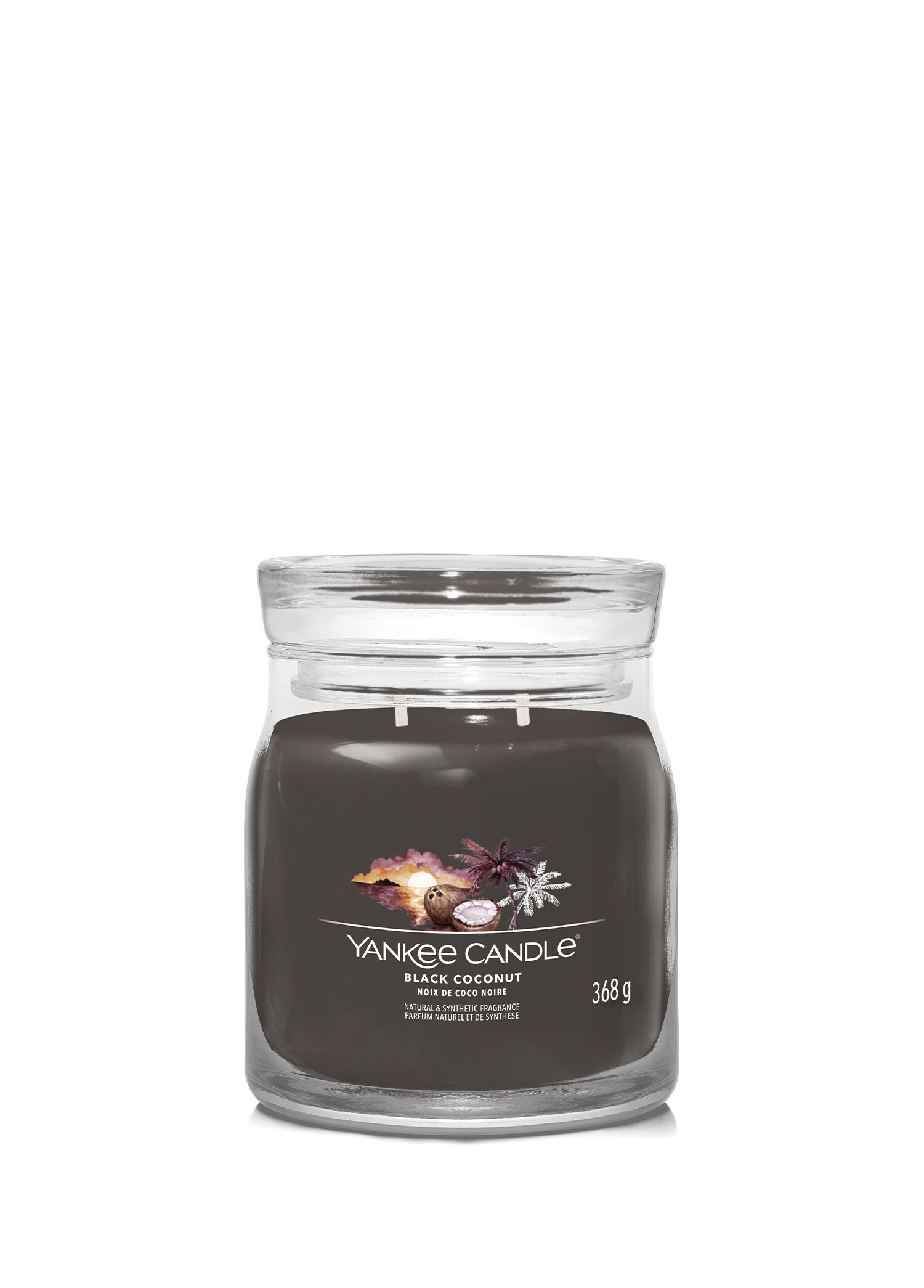 Black Coconut Siyah Çiçek Kokulu Mum 368 g