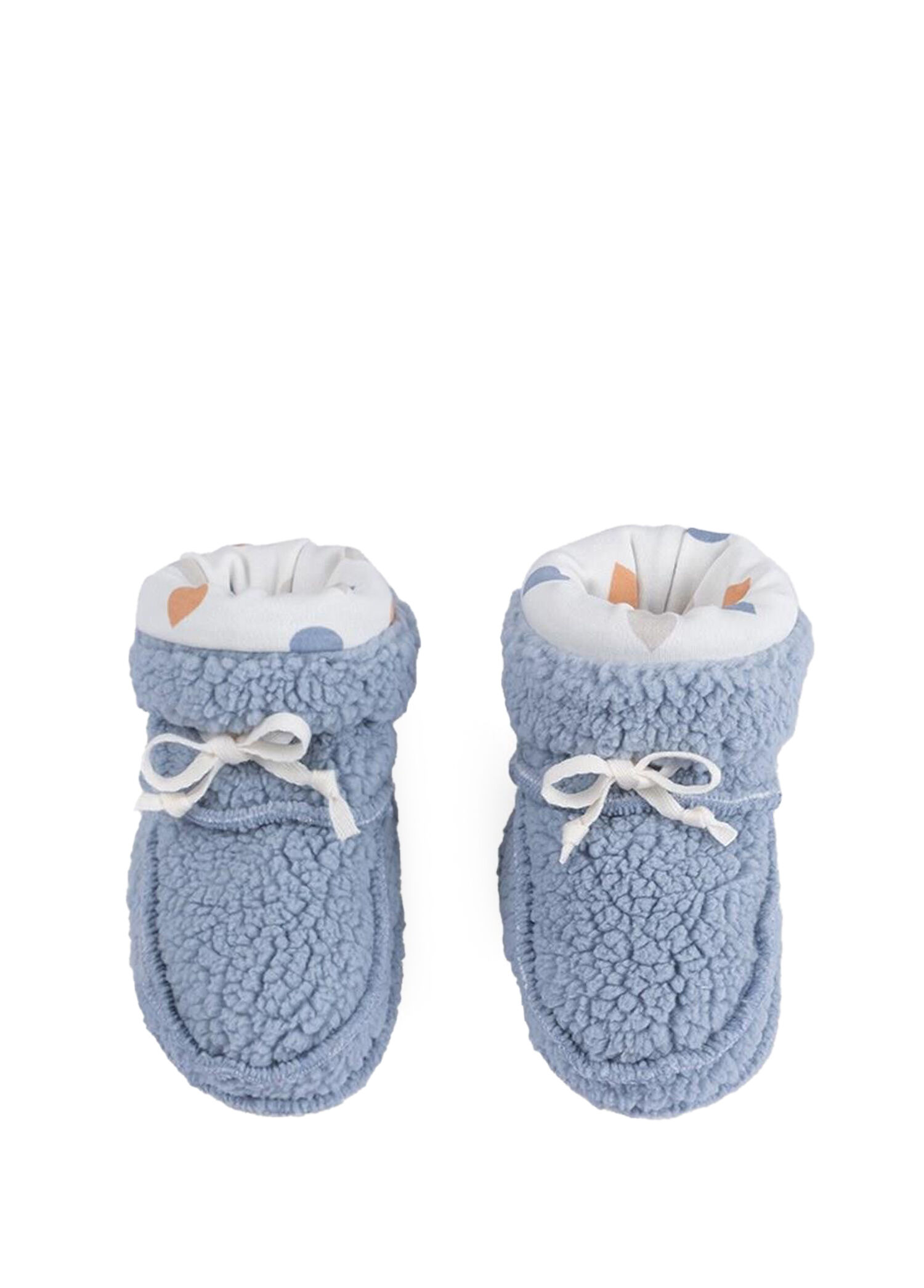 Wellsoft Mavi Pamuklu Erkek Bebek Patik
