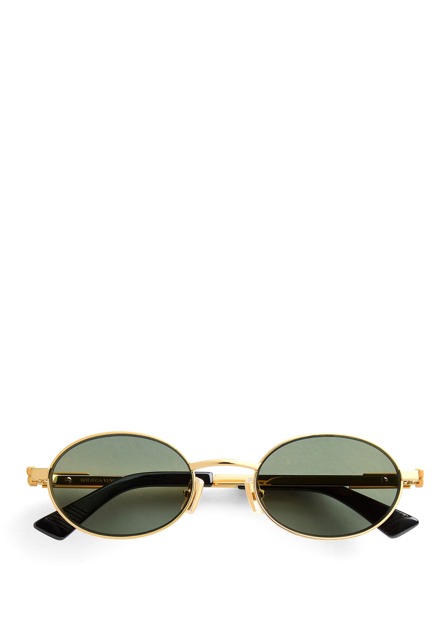 Bottega Veneta Yesil-Altin Kadın BV1470S Yeşil Gold Kadın Güneş