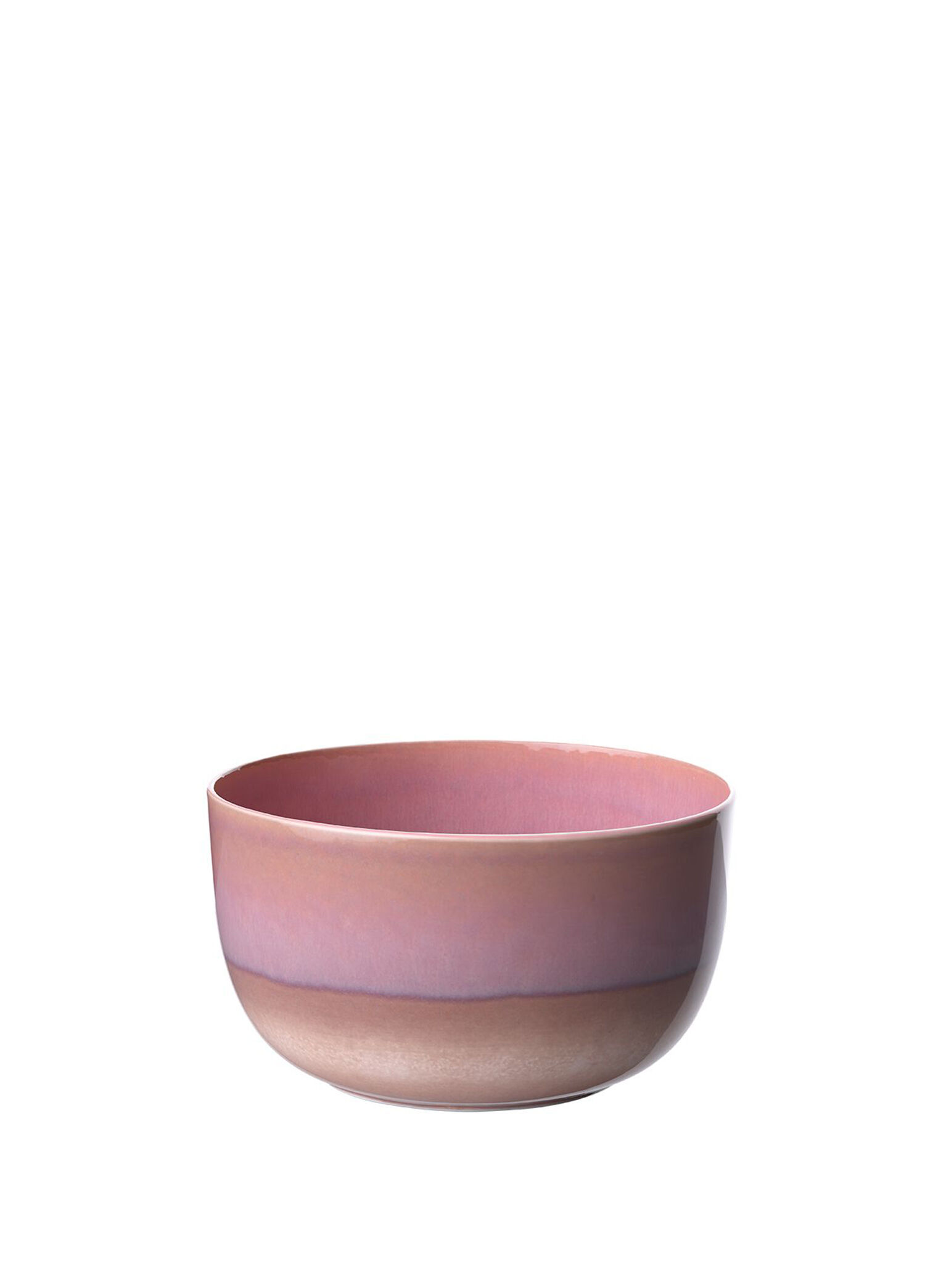 Perlemor Pembe Porselen Servis Kasesi 22 cm
