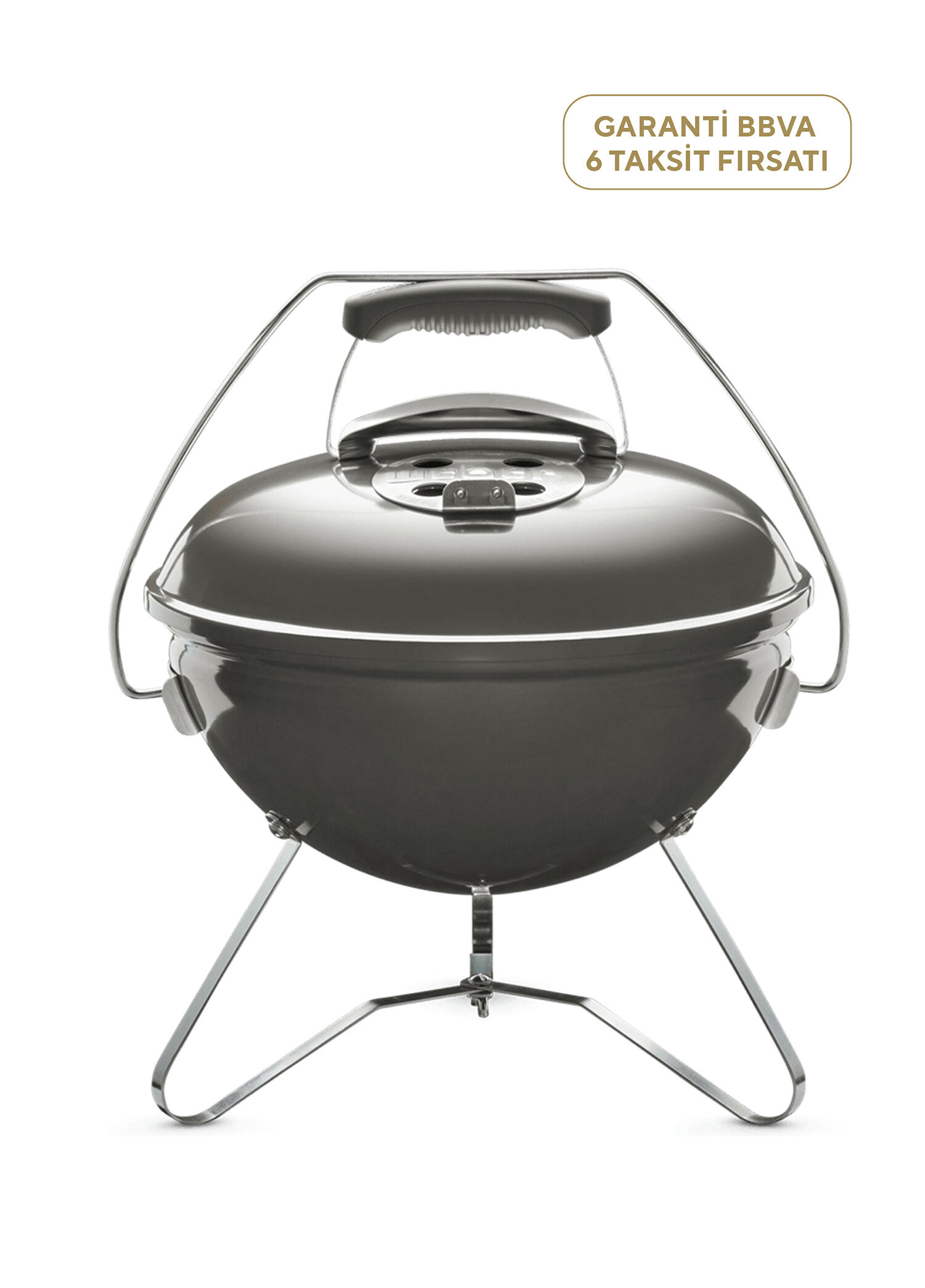 Smokey Joe Premium Crimson Smoke Gray Kömürlü Barbekü