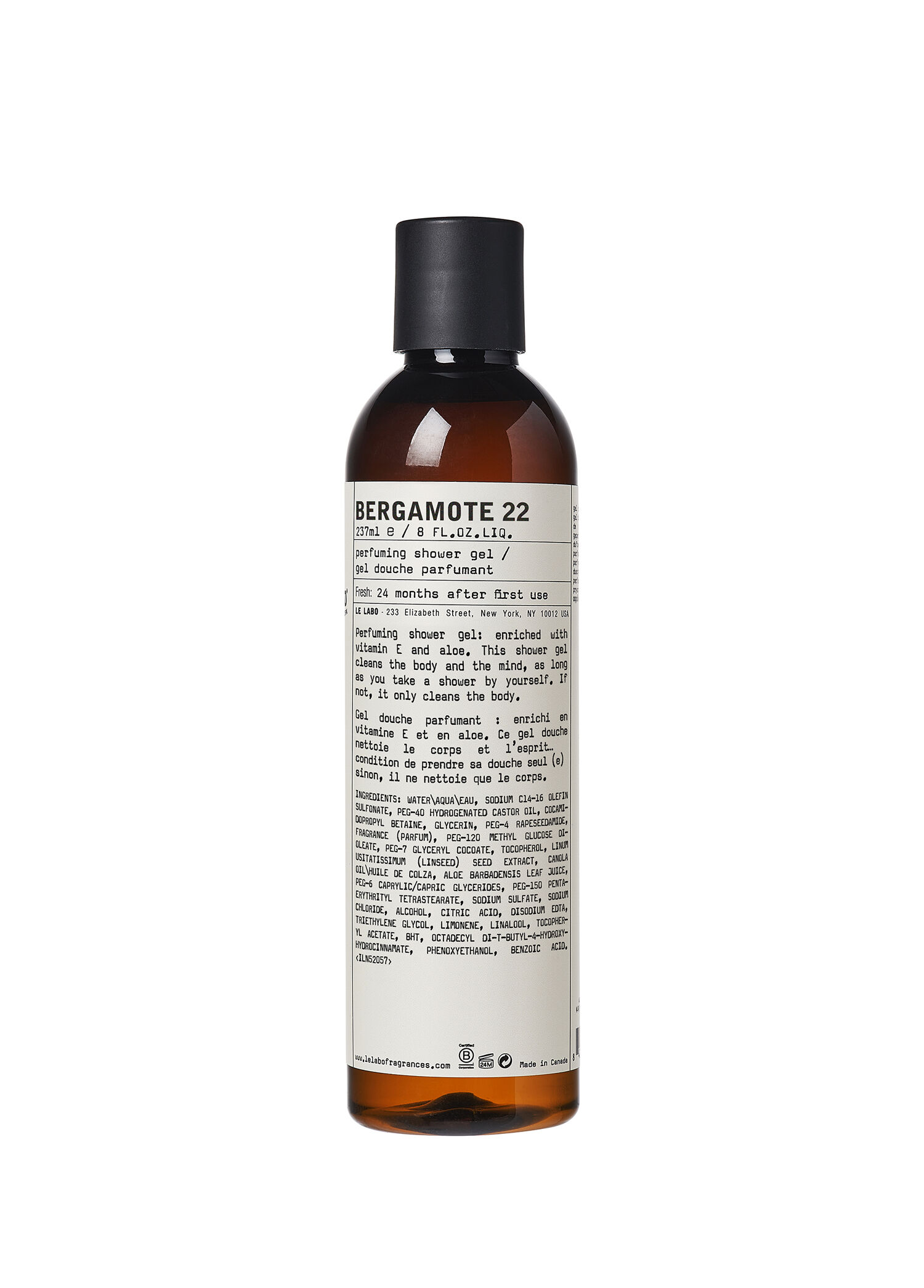 Bergamote 22 Parfümlü Duş Jeli
