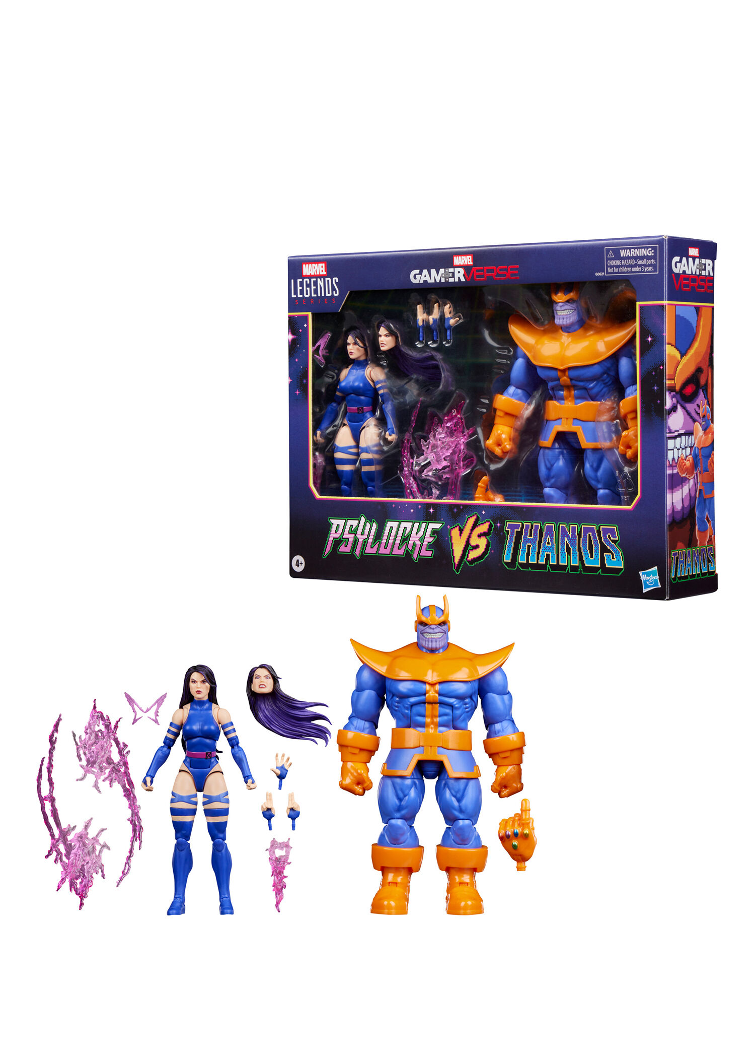 Marvel - Legends Gamerverse Psylocke vs Thanos Retro Video Game 2