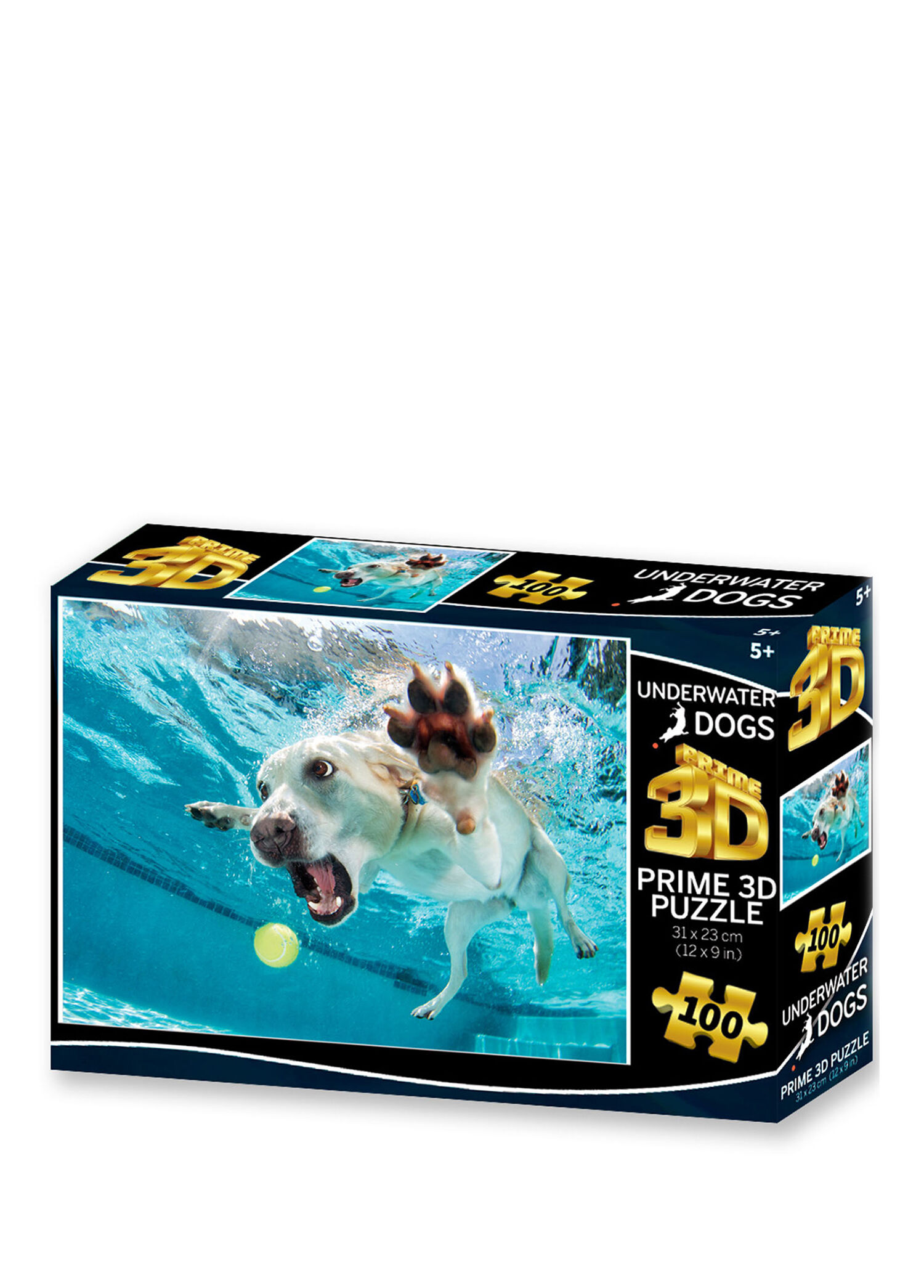 Su Altında Köpek Daisy 100 Parça 3D Puzzle