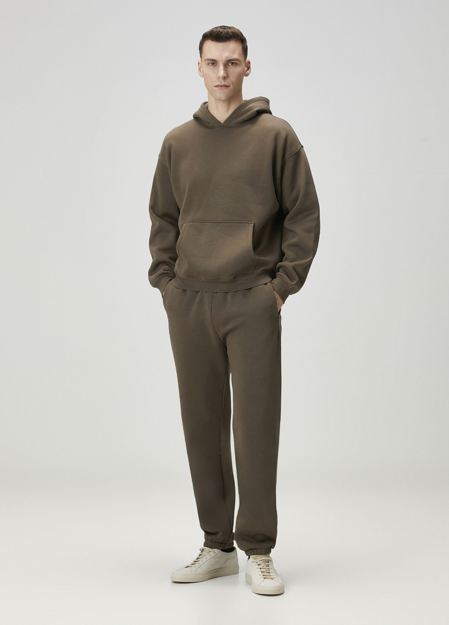 Relaxed Jogger Kahverengi Eşofman Altı