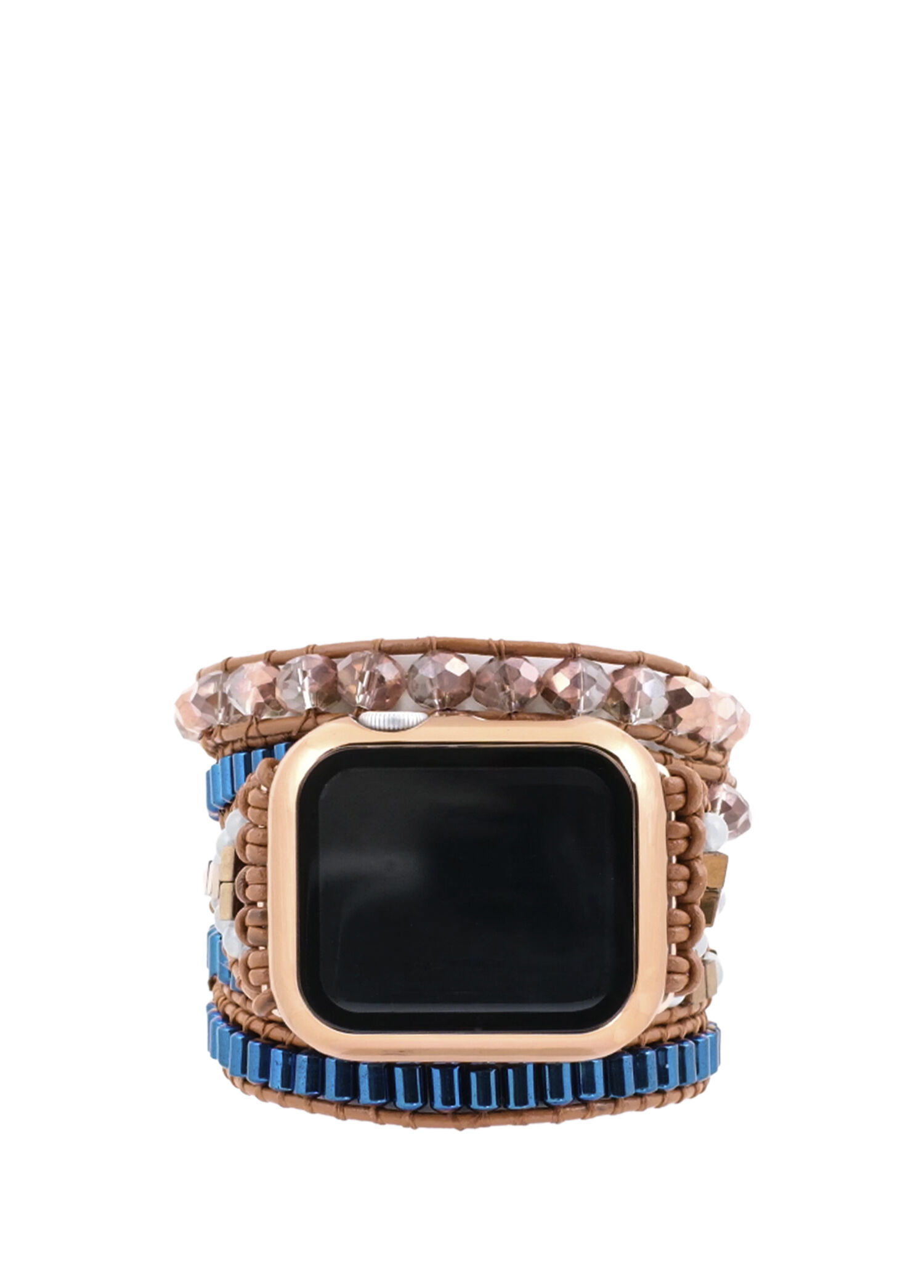 Joesy Wrap 42/49 mm Apple Watch Uyumlu Kadın Akıllı Saat Kordon