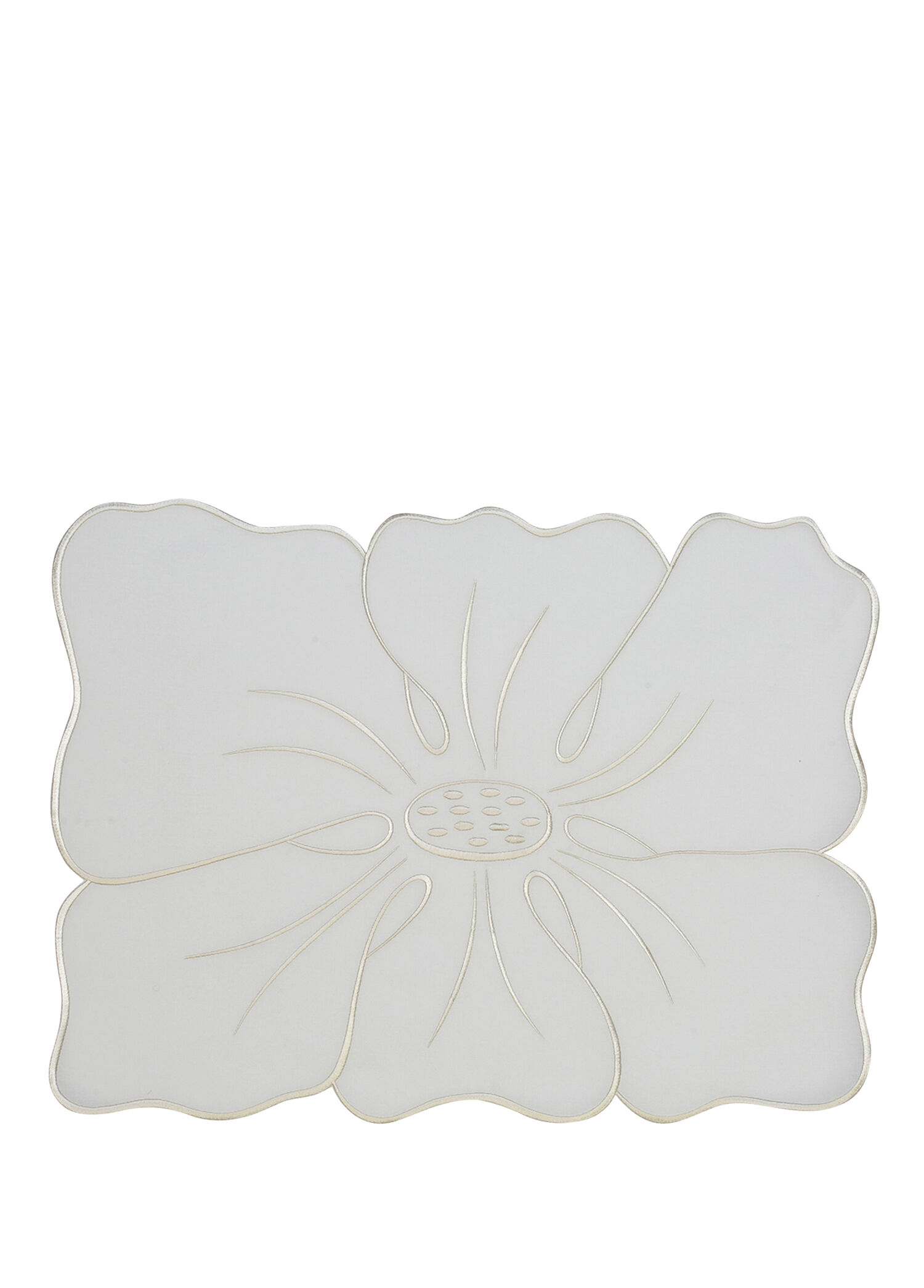 Fleur 2'li Çiçek Desenli Amerikan Servis 35x50 cm