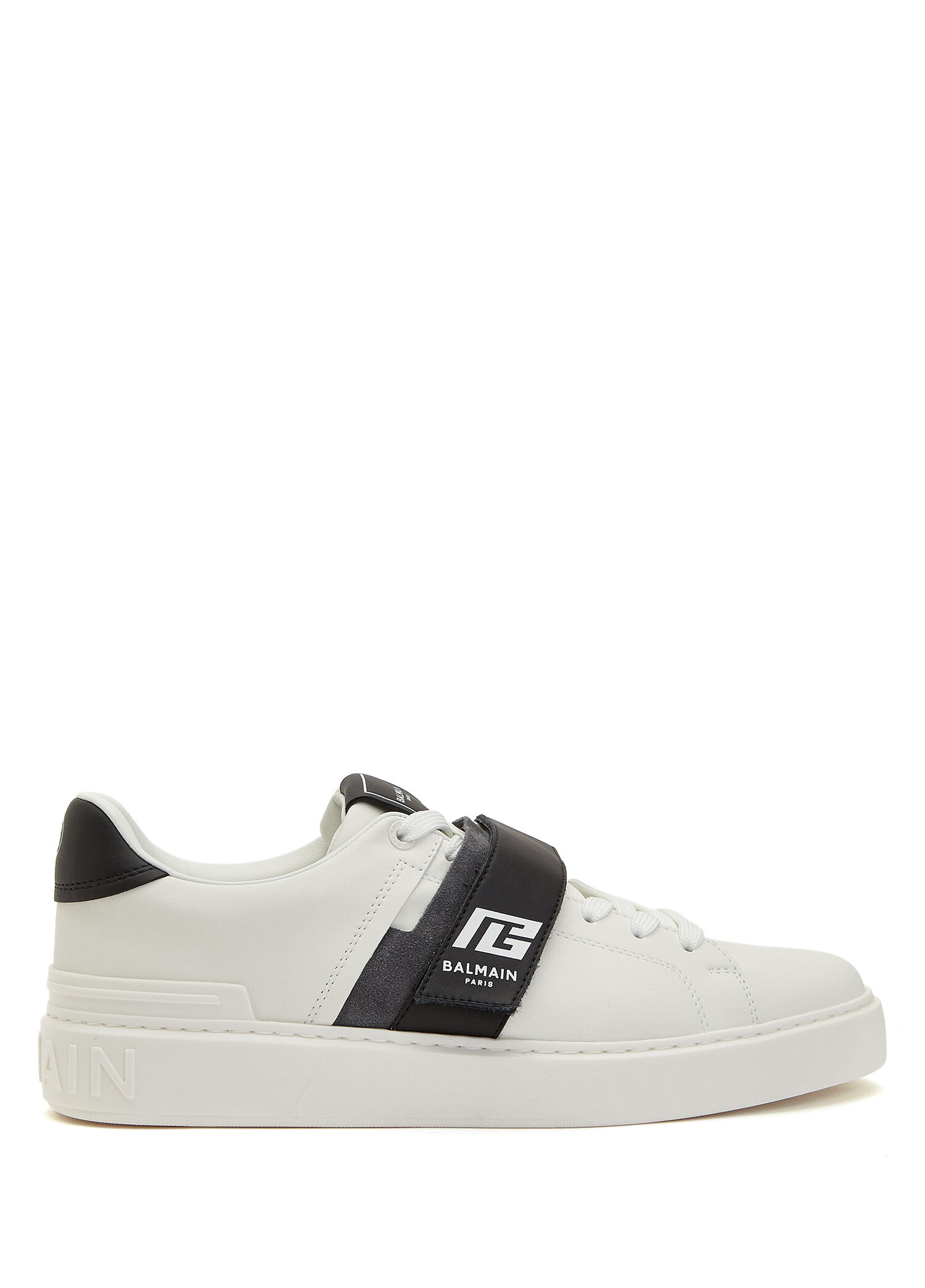 B-Court Siyah Beyaz Erkek Deri Sneaker