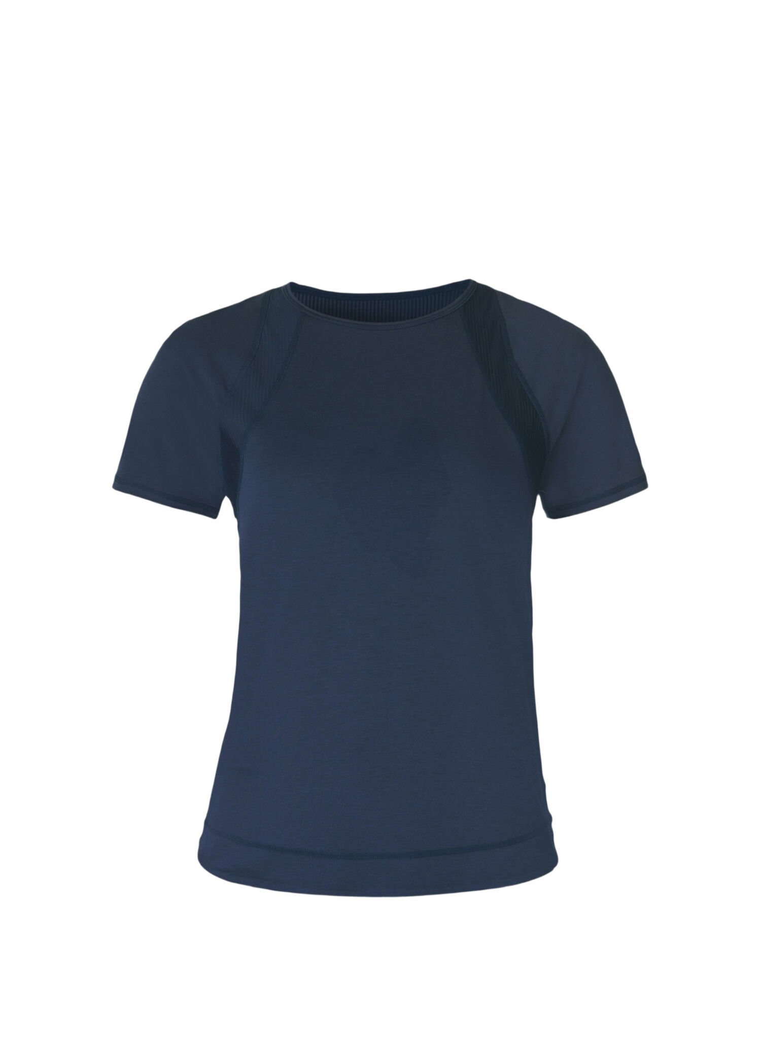 Breathe Easy Lacivert Kısa Kollu Kadın Spor T-shirt