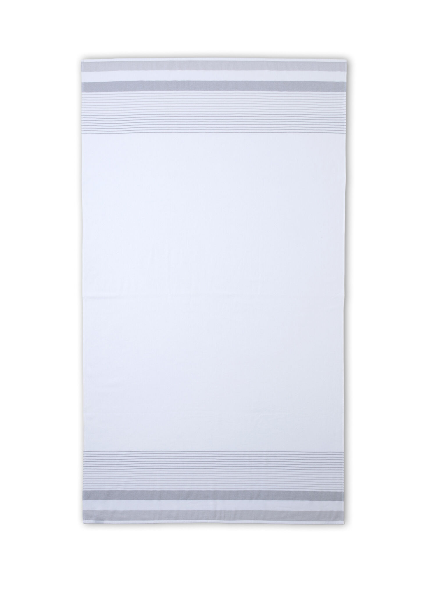 Minimal Beyaz Pamuklu Unisex Peştemal