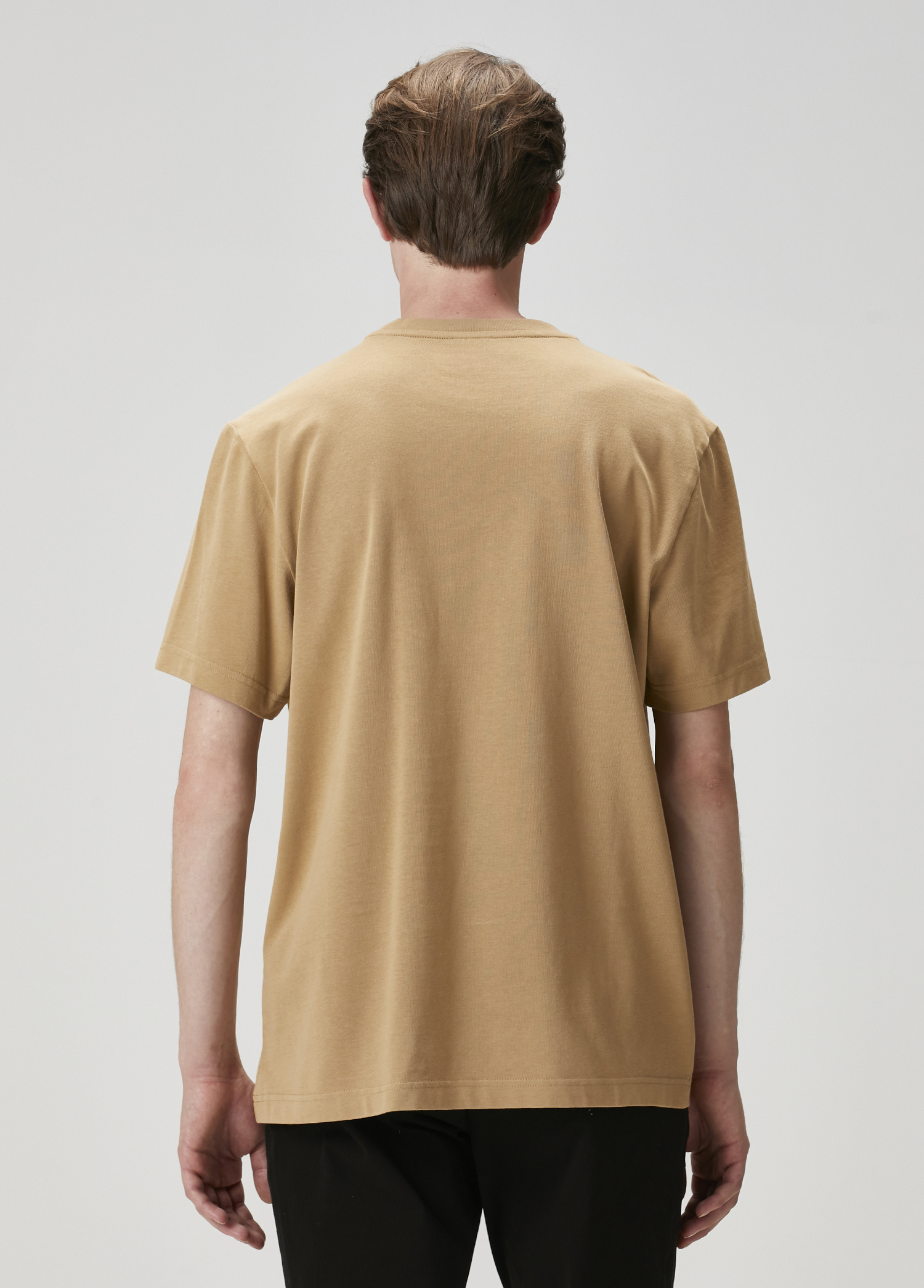 Relax Fit Deve Tüyü Basic T-shirt_4