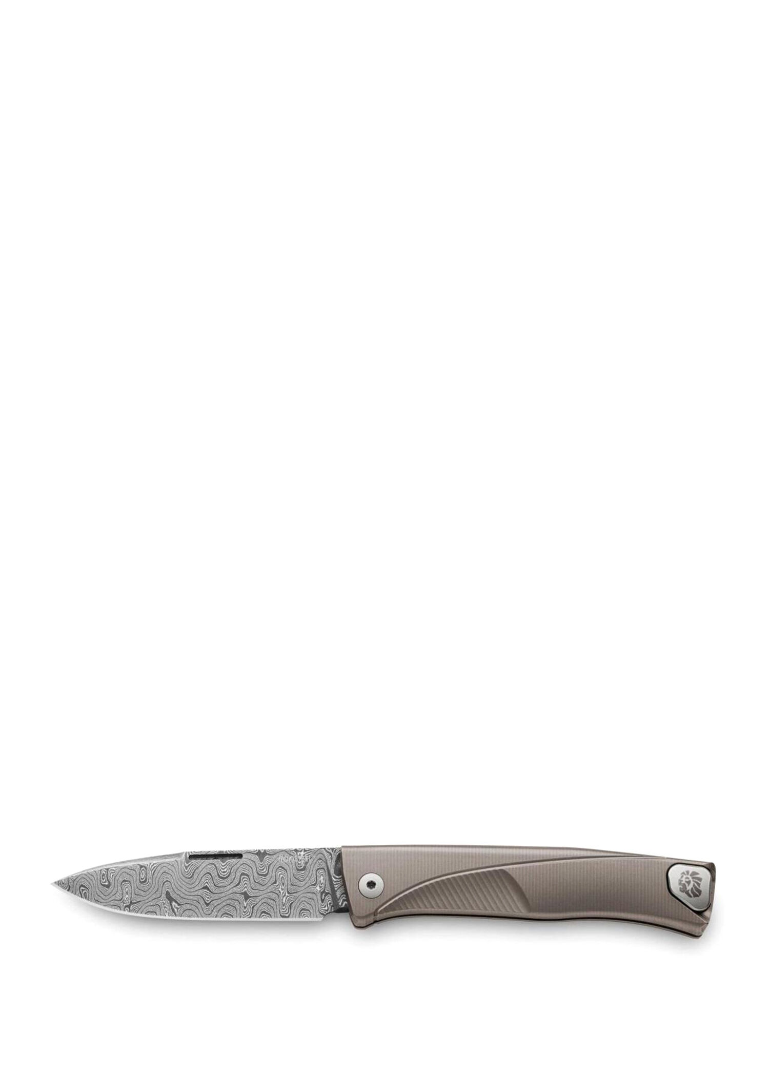 Thrill Damascus Gri Titanyum Çakı