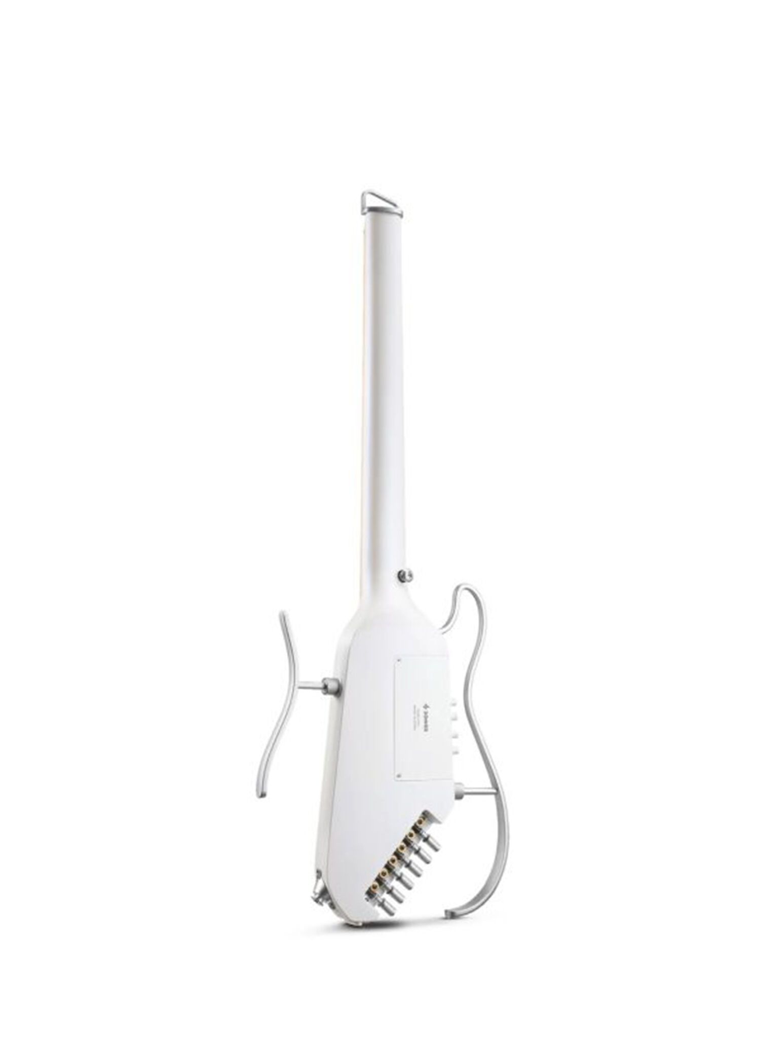 Donner - Donner Hush-i Pro Electric Acoustic Guitar (White)
