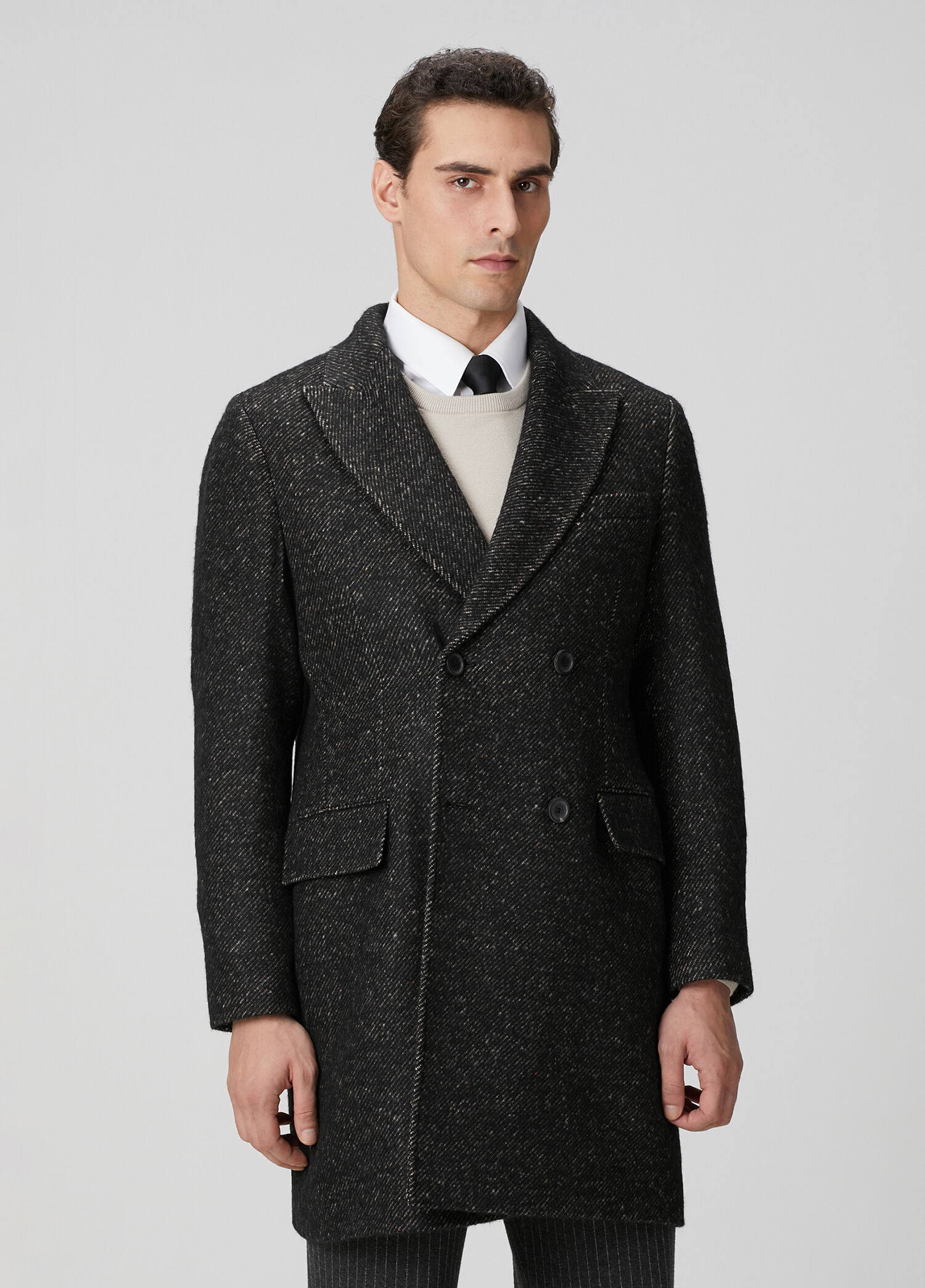 Limited Ermenegildo Zegna Kumaştan Üretilmiş Palto