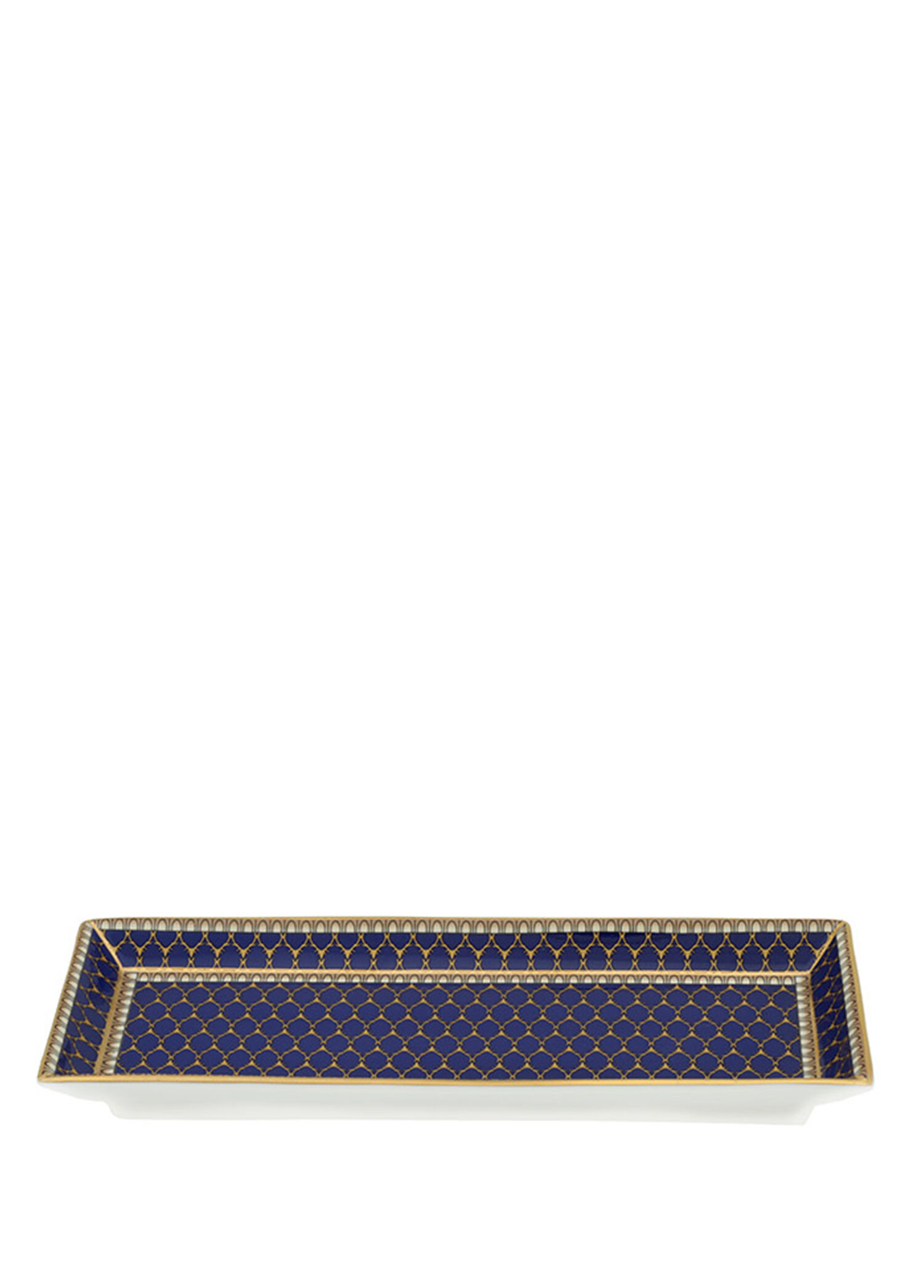 Gc Antler Trellis Midnight Rectangular Tray Kalemlik