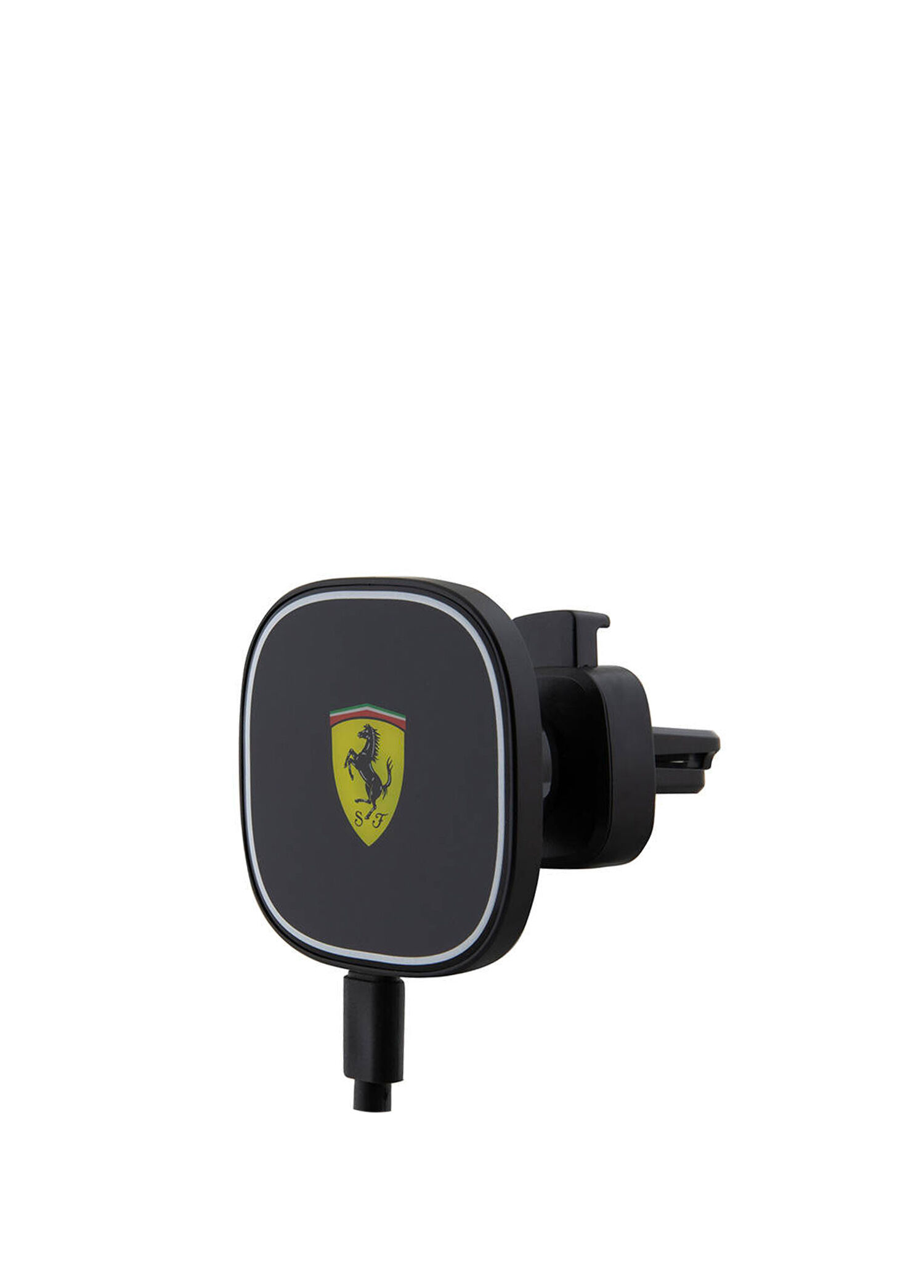 Ferrari - Siyah Oval 360° Manyetik Havalandırma Araç Telefon Tutucu - Siyah