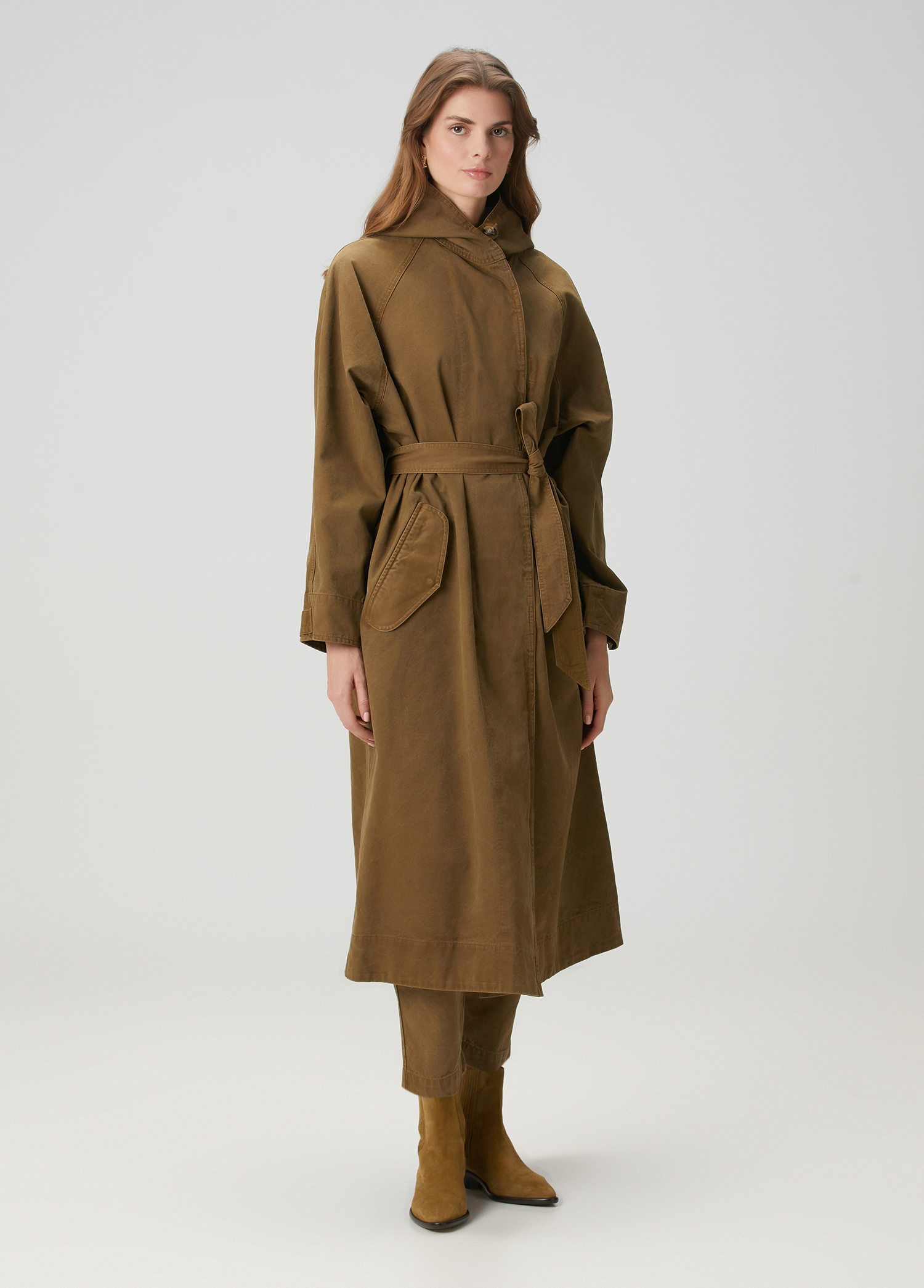 Ketlyn Brown Trench Coat