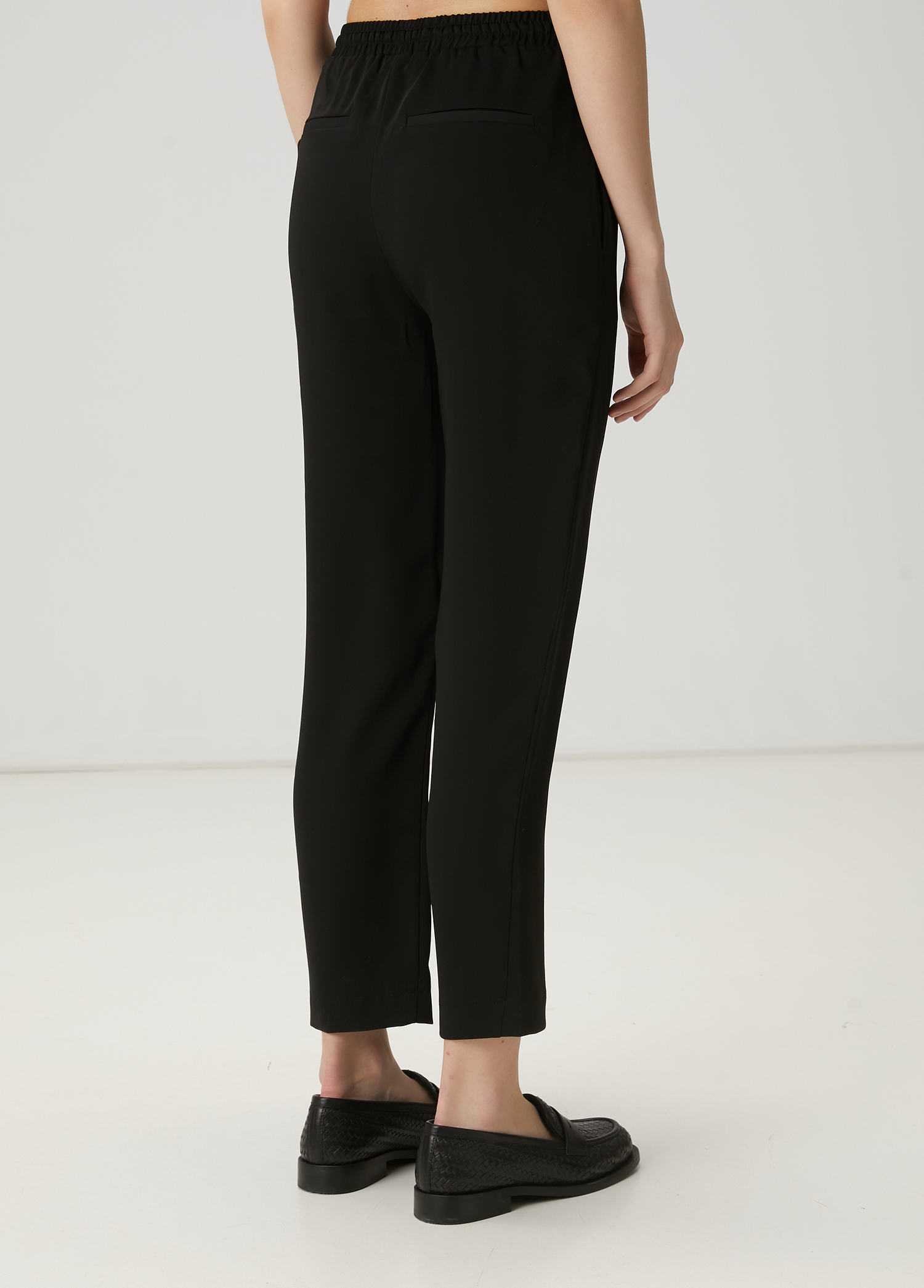Siyah Krep Pantolon_3