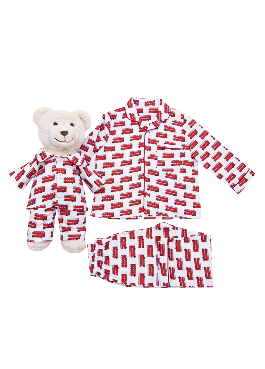 Beymen Araba Desenli Uyku Arkadaşlı Erkek Çocuk Pijama. 1